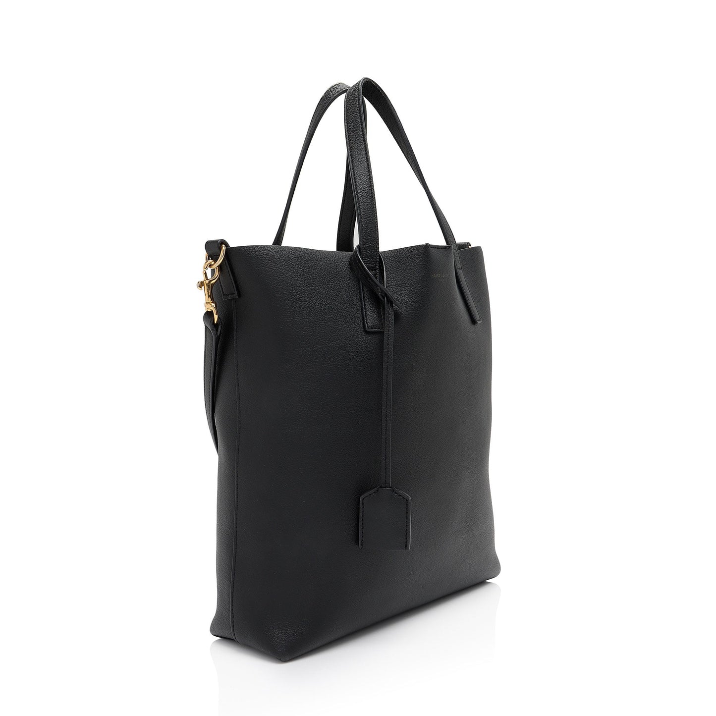 Saint Laurent Calfskin Toy Shopping Tote (SHF-KLo77l)