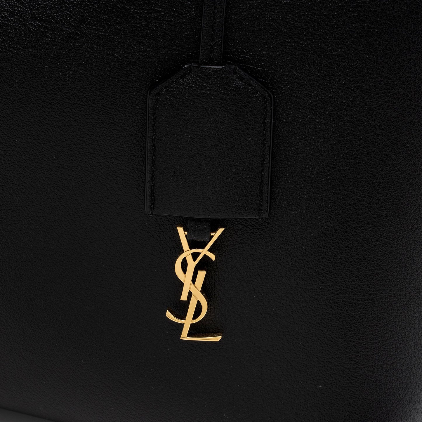 Saint Laurent Calfskin Toy Shopping Tote (SHF-v5wS8m)