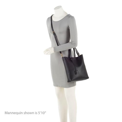 Saint Laurent Calfskin Toy Shopping Tote (SHF-v5wS8m)