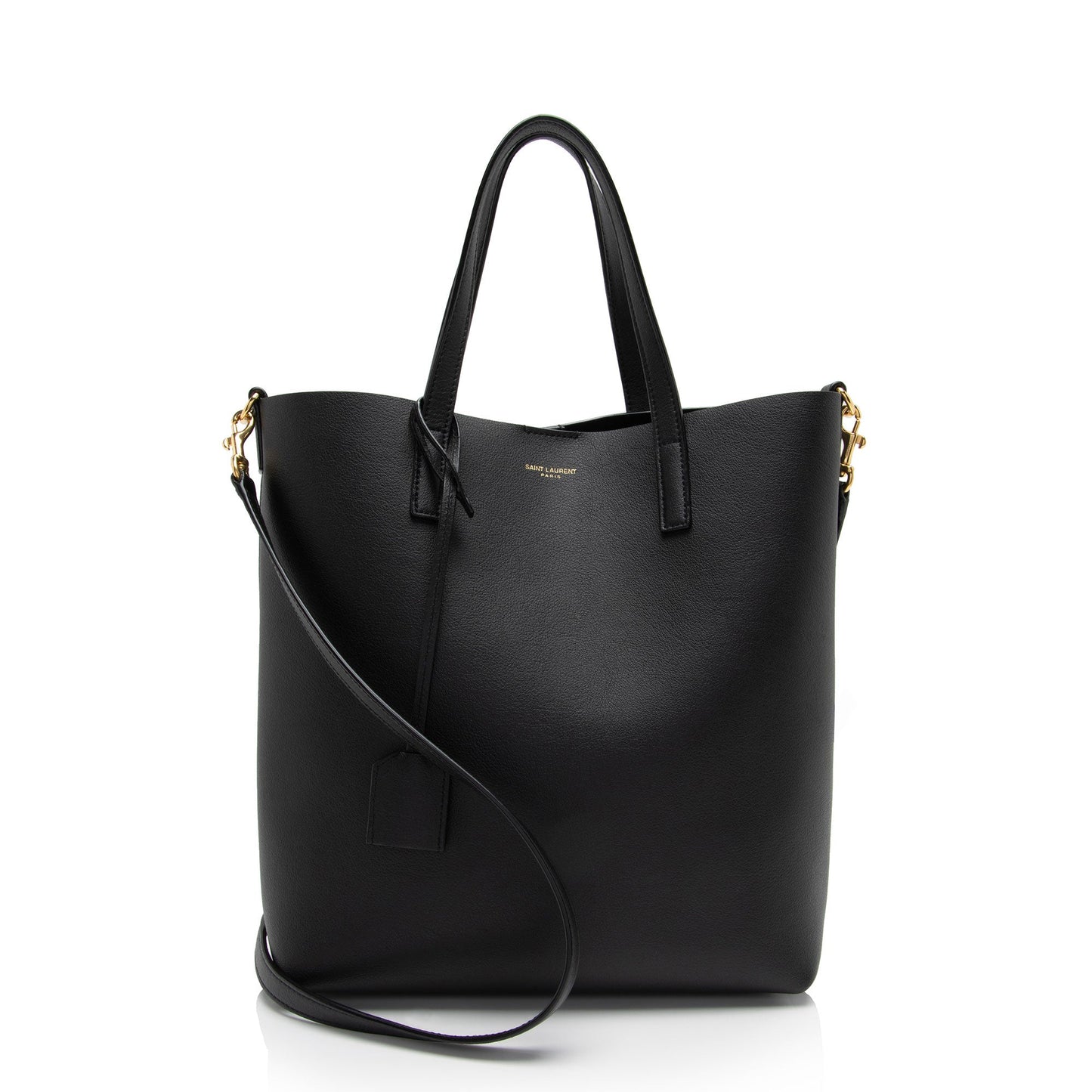 Saint Laurent Calfskin Toy Shopping Tote (SHF-Txsnak)