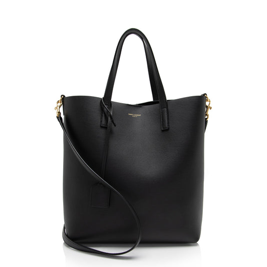 Saint Laurent Calfskin Toy Shopping Tote (SHF-Txsnak)