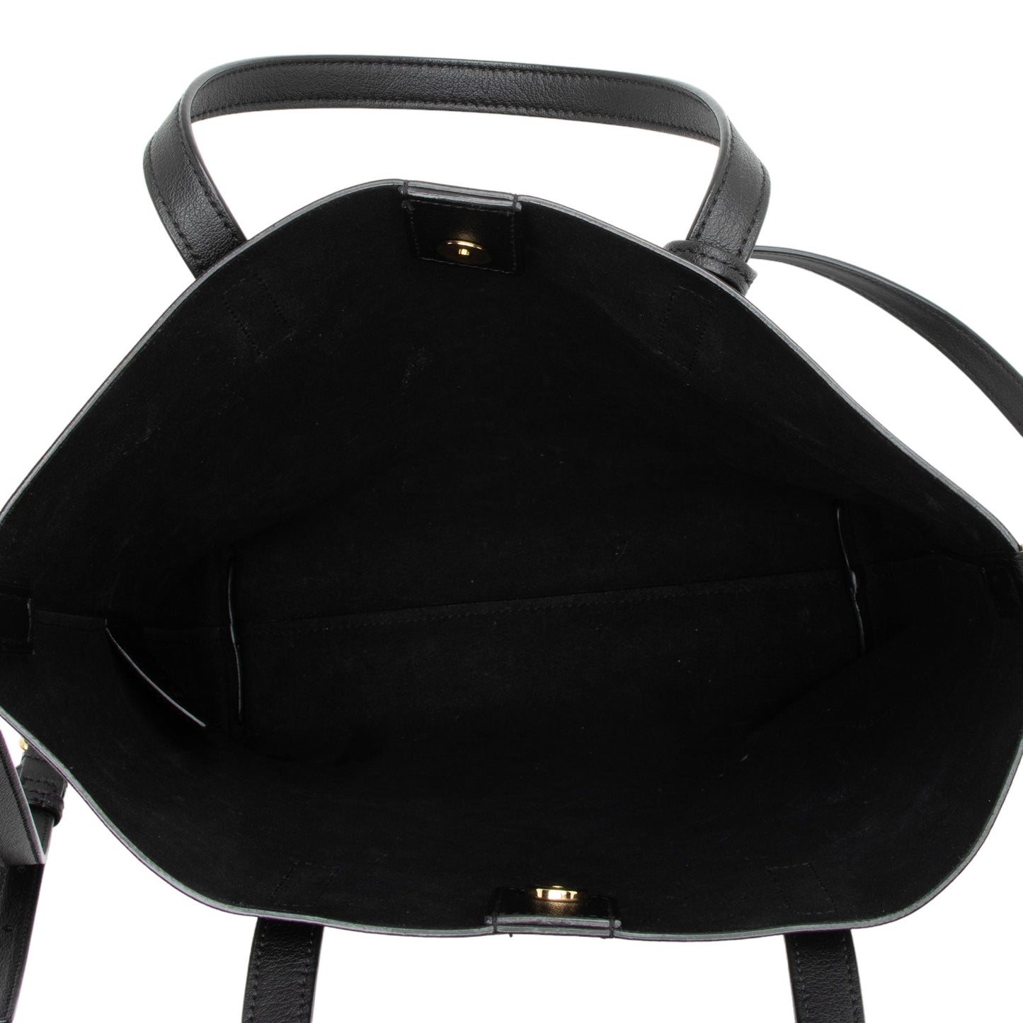 Saint Laurent Calfskin Toy Shopping Tote (SHF-Txsnak)