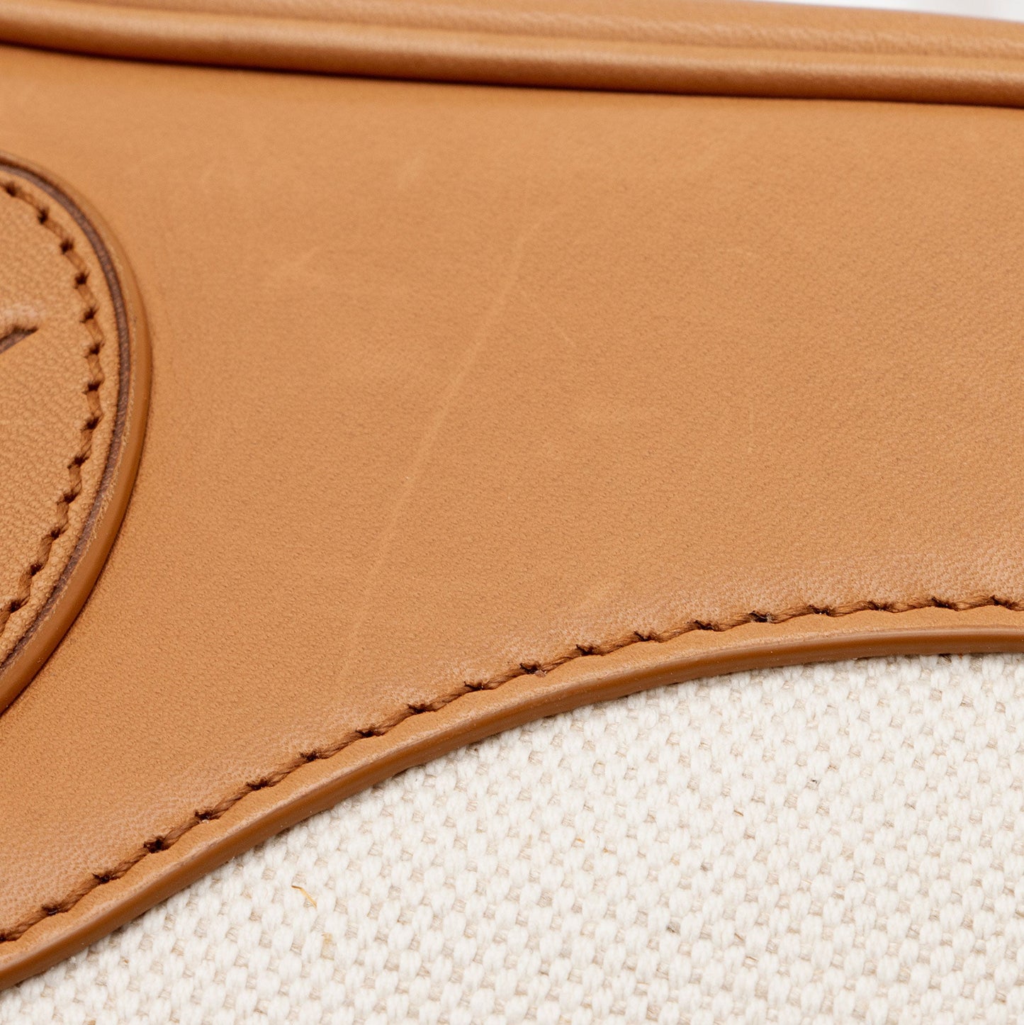 Saint Laurent Canvas Calfskin Monogram Sac Coeur Crossbody (SHF-XpAZQc)