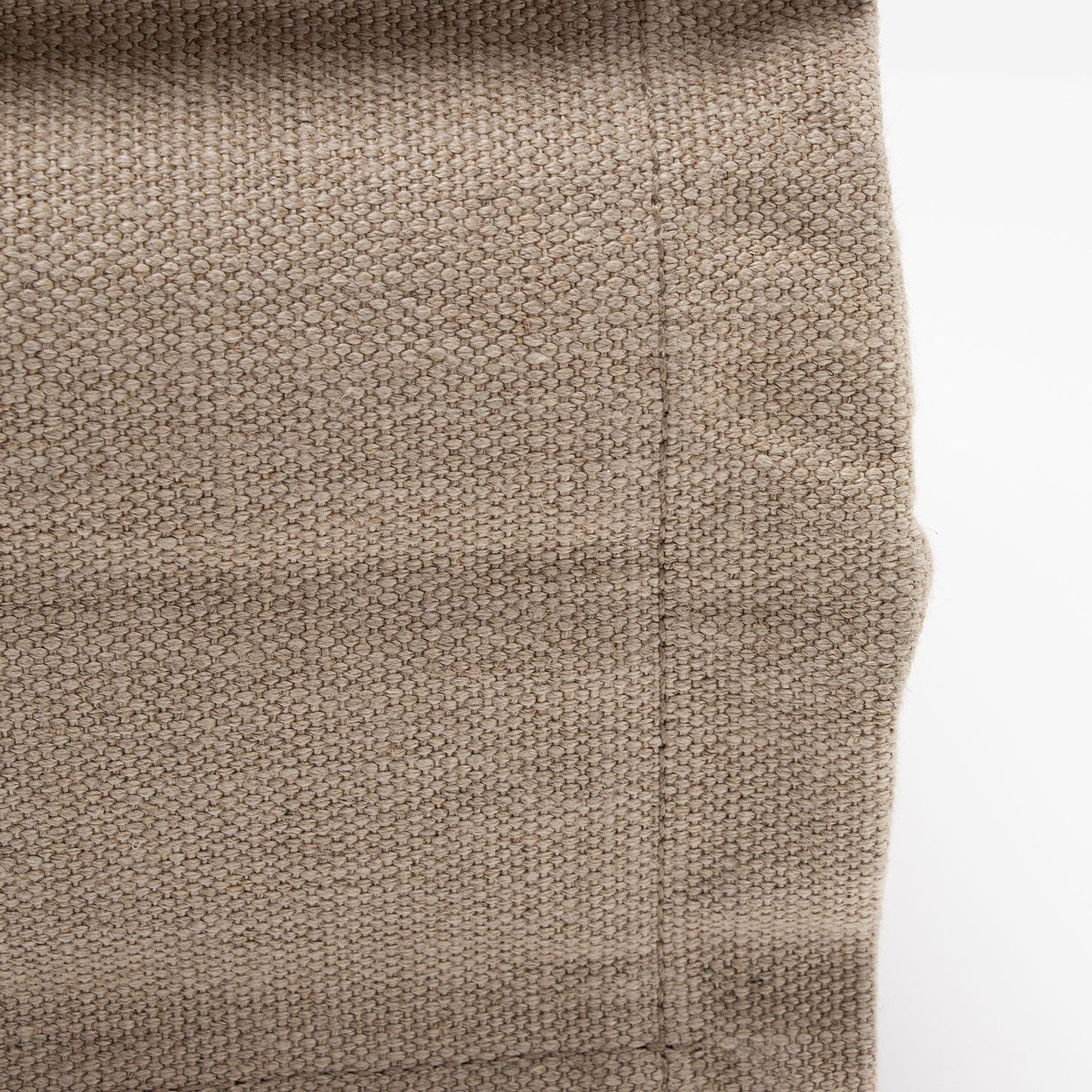 Saint Laurent Canvas Calfskin Rive Gauche Large Tote