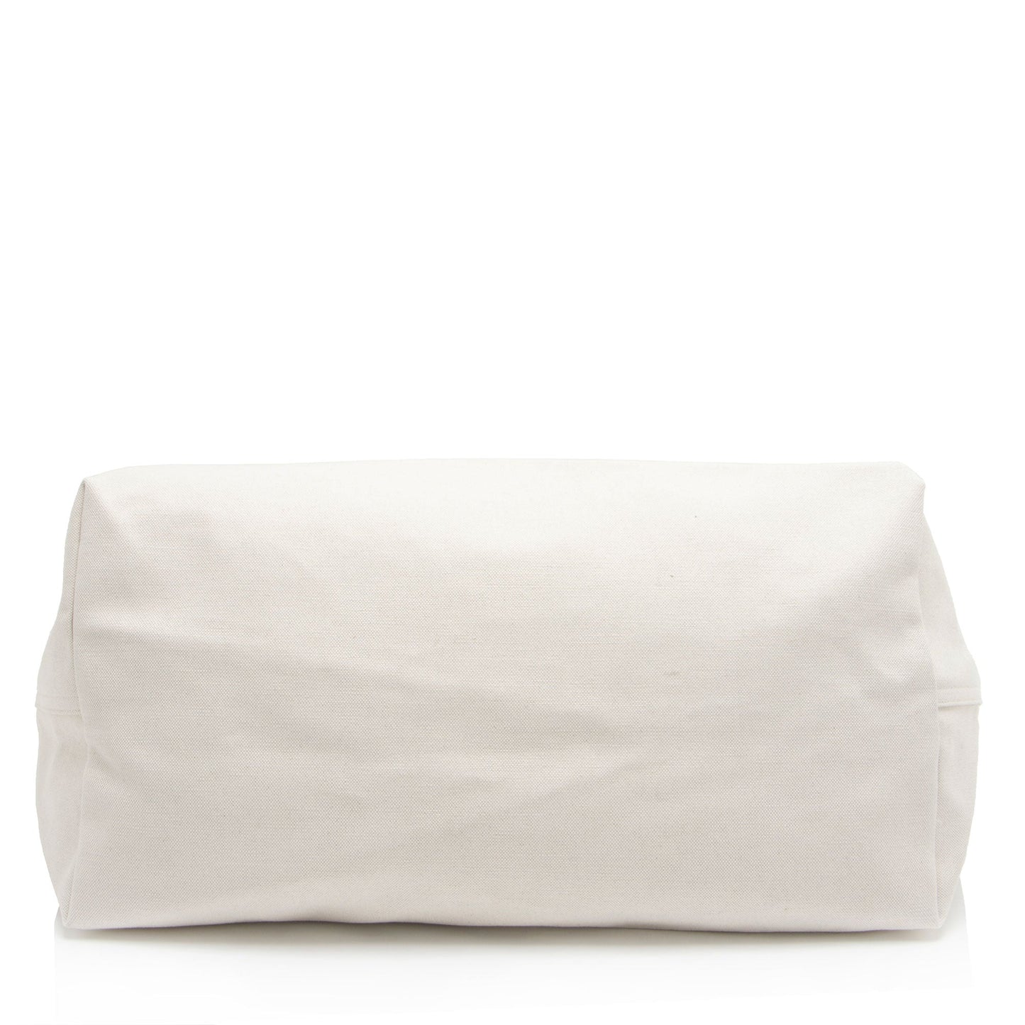 Saint Laurent Canvas Calfskin Rive Gauche Maxi Tote