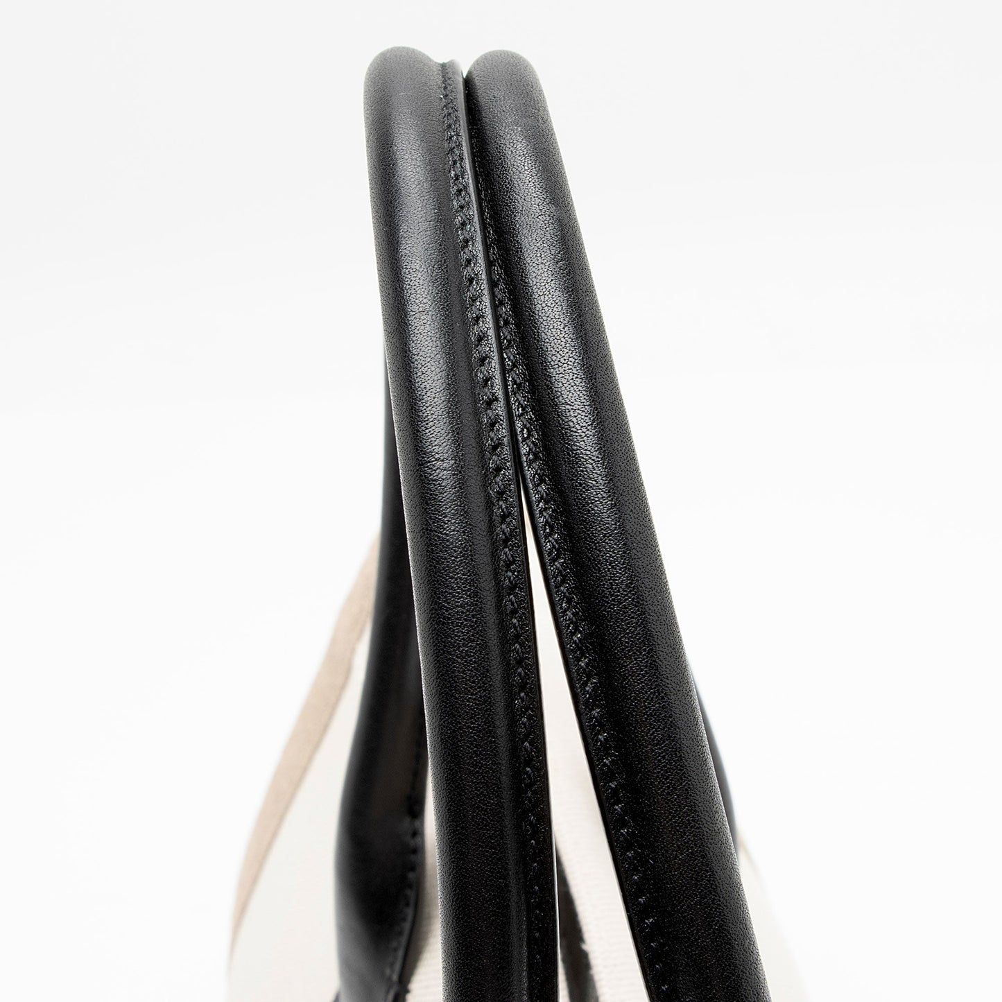 Saint Laurent Canvas Calfskin Rive Gauche Small Tote (SHF-zATjuK)