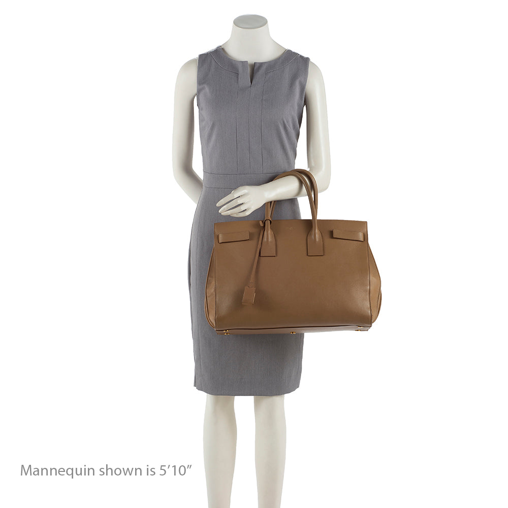 Saint Laurent Classic Calfskin Large Sac De Jour Tote - FINAL SALE (SHF-15261)