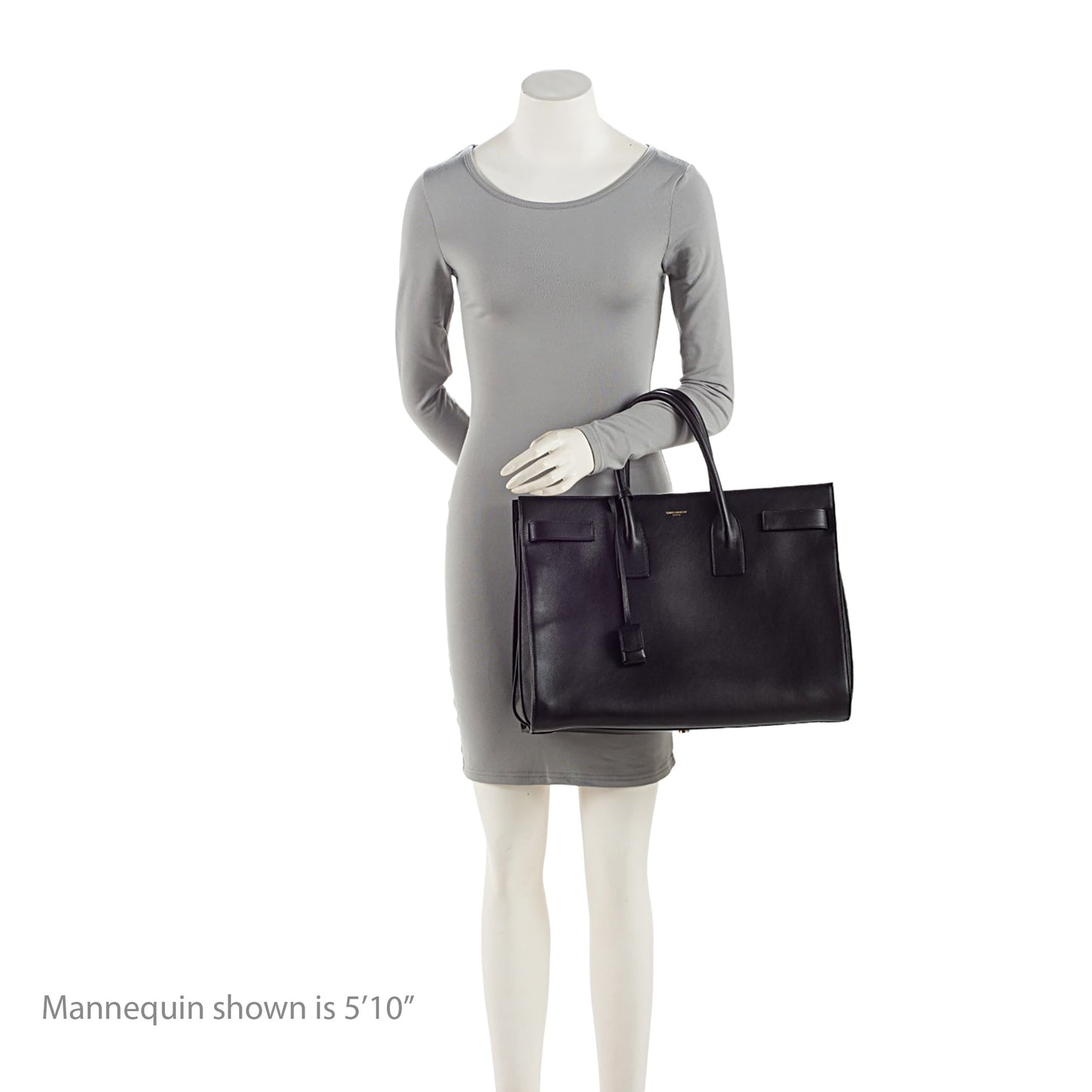 Saint Laurent Classic Calfskin Large Sac De Jour Tote (SHF-bynEkD)