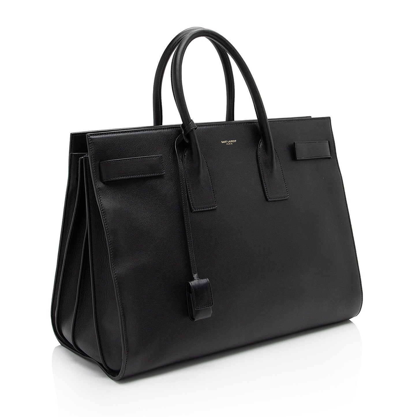 Saint Laurent Classic Calfskin Large Sac De Jour Tote (SHF-bynEkD)
