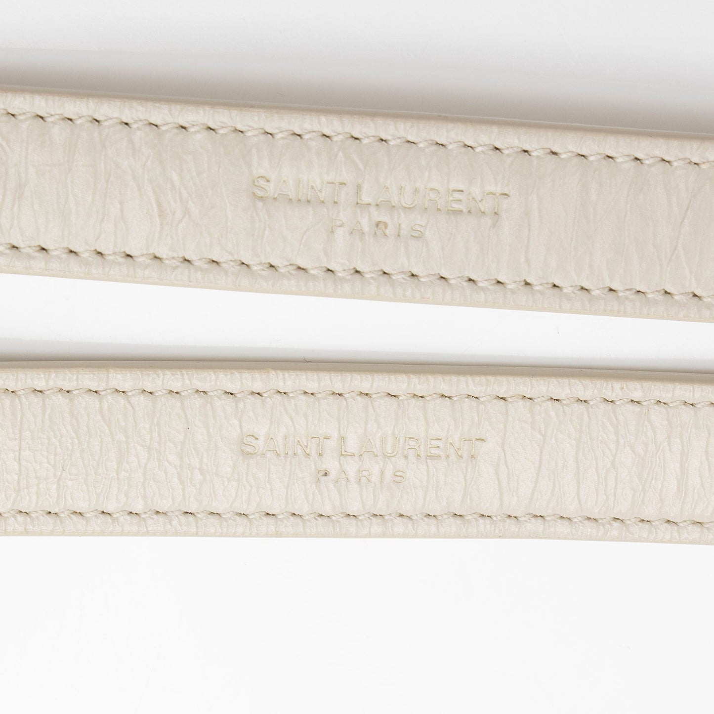 Saint Laurent Crinkled Calfskin Monogram Niki Baby Shoulder Bag (SHF-6jT1UC)