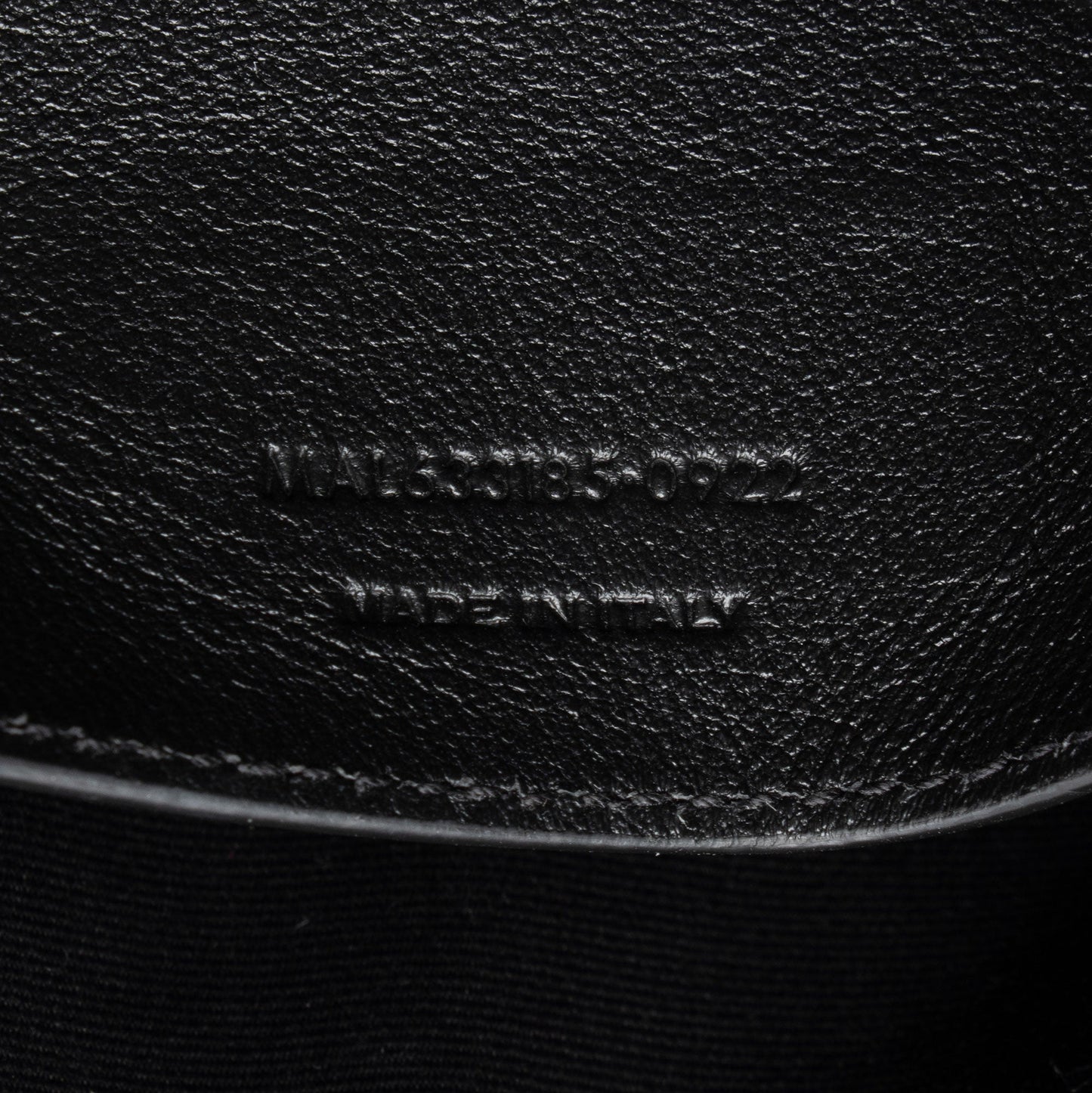 Saint Laurent Crinkled Calfskin Monogram Niki Baby Shoulder Bag (SHF-BRqPlH)