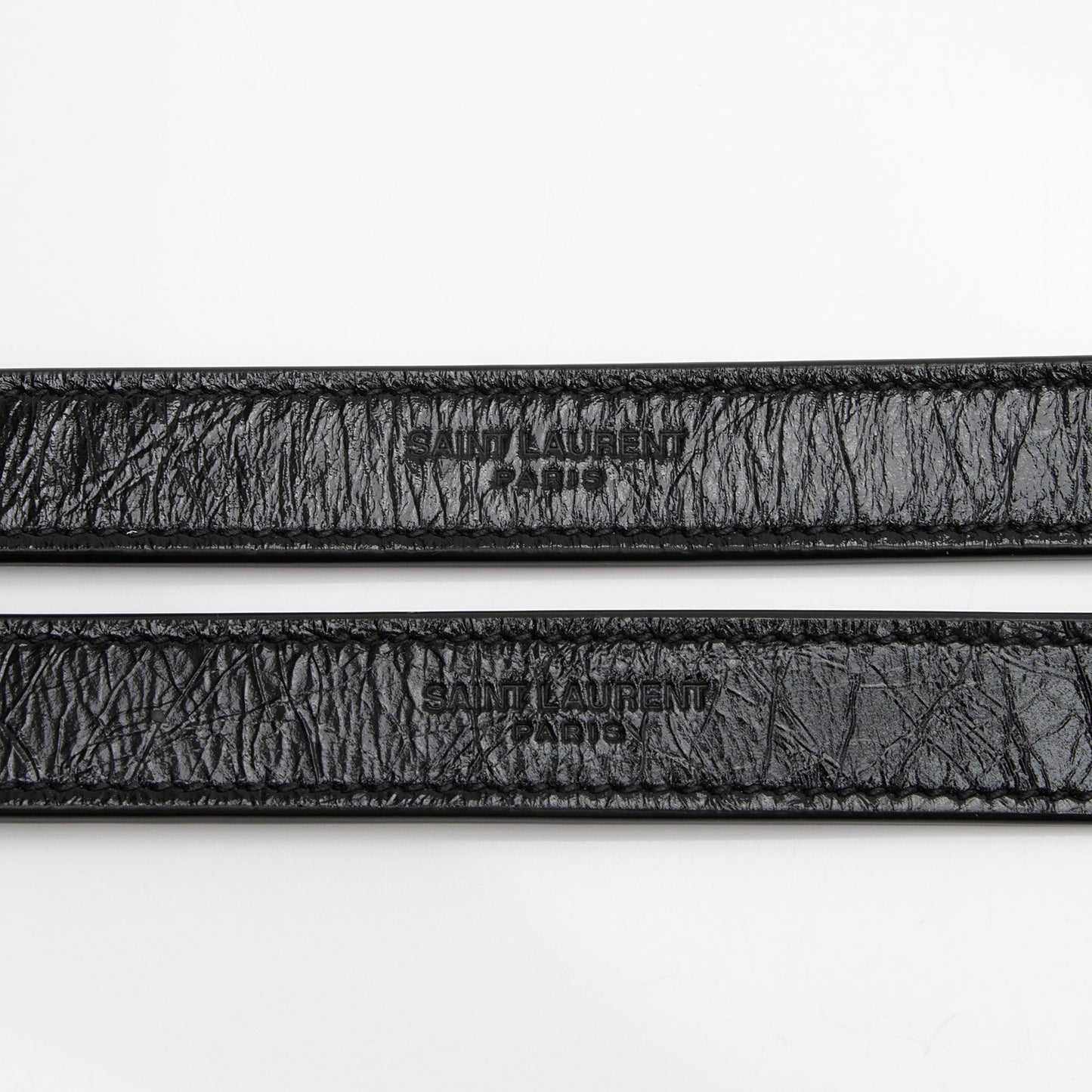 Saint Laurent Crinkled Calfskin Monogram Niki Baby Shoulder Bag (SHF-BRqPlH)