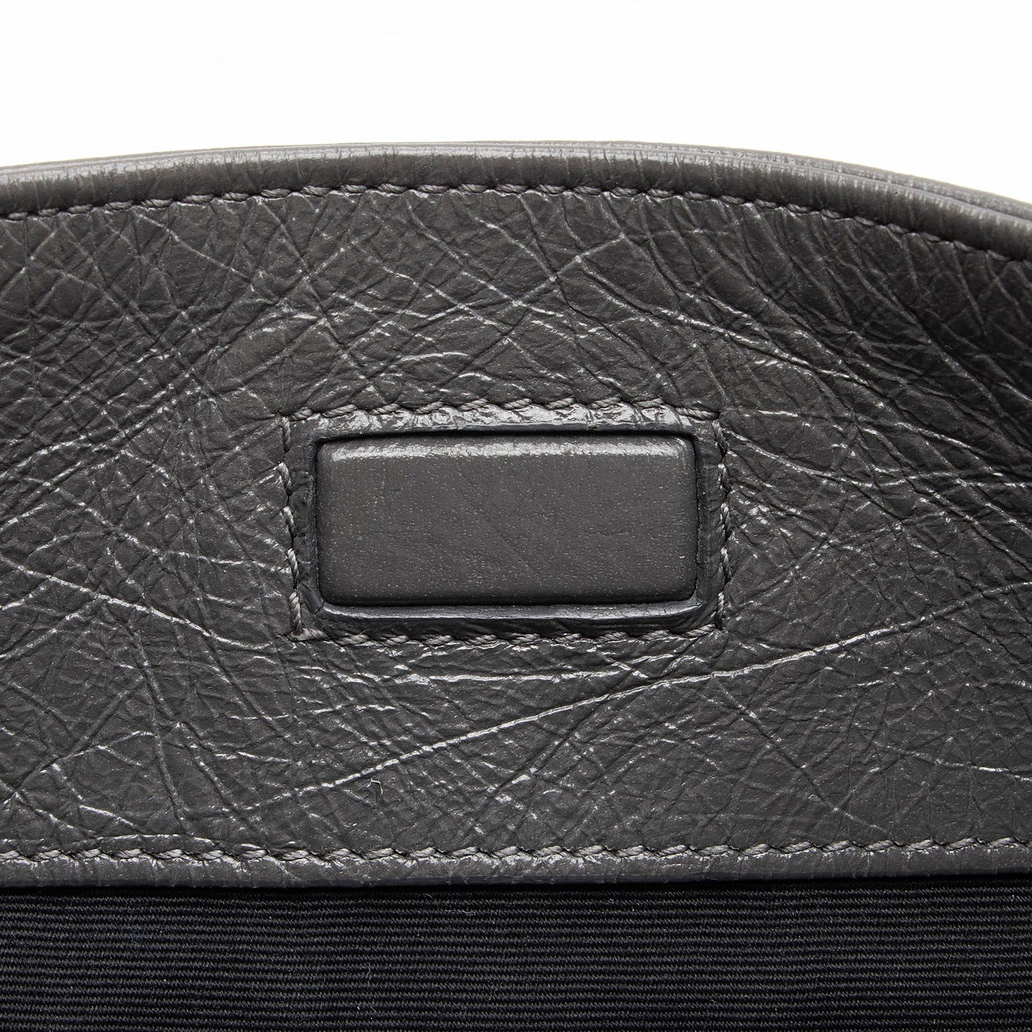 Saint Laurent Crinkled Calfskin Monogram Niki Medium Shopping Tote (SHF-gLfdmG)
