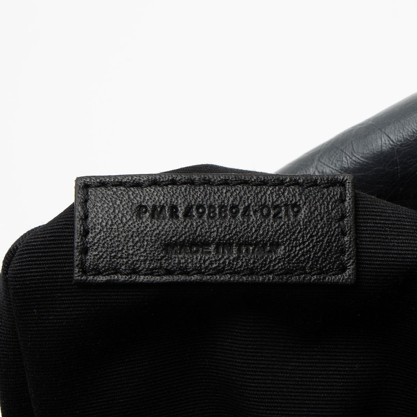Saint Laurent Crinkled Calfskin Monogram Niki Medium Shoulder Bag (SHF-NH7fO1)