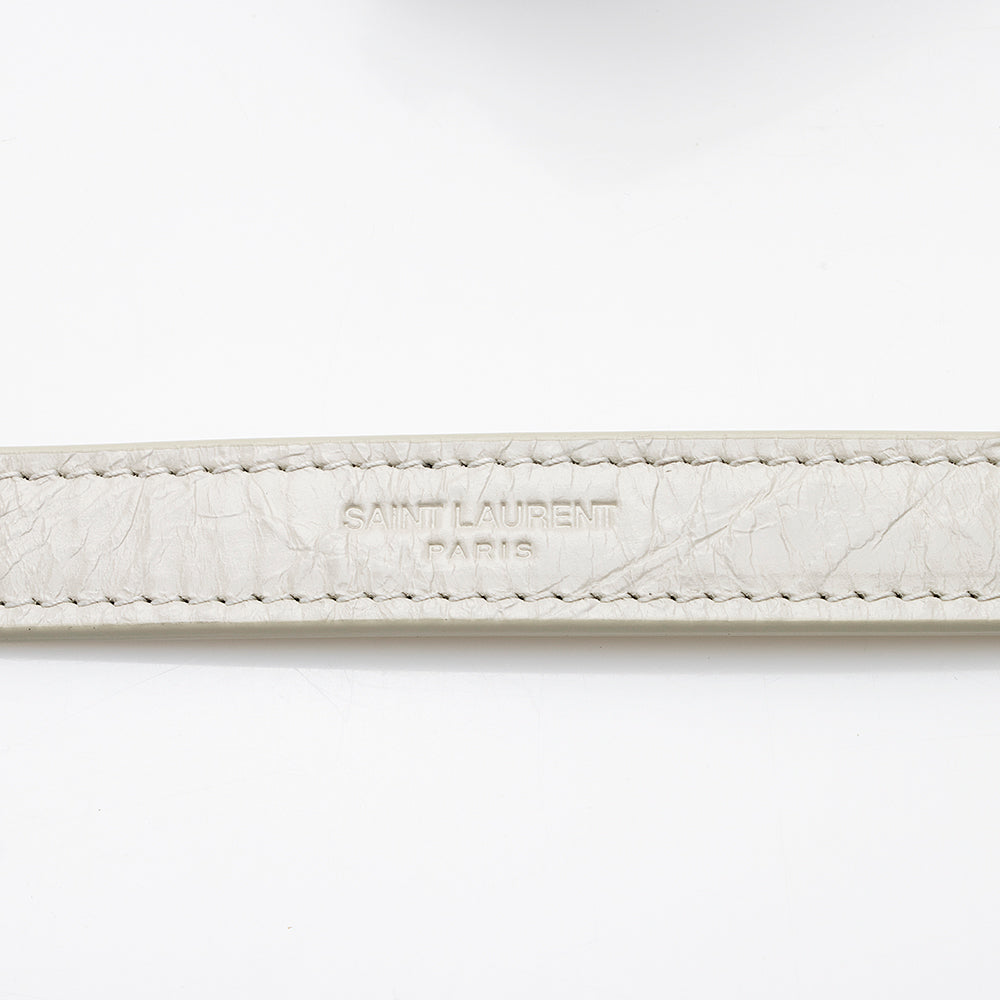 Saint Laurent Crinkled Calfskin Niki Baby Shoulder Bag (SHF-18929)