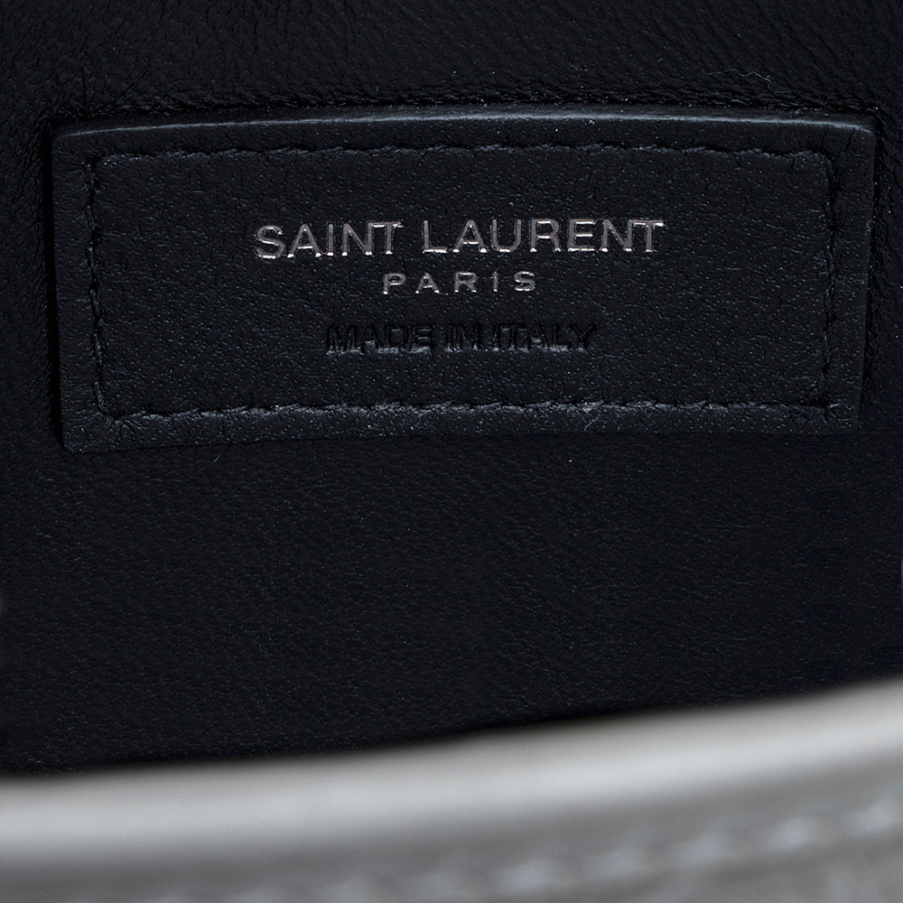 Saint Laurent Crinkled Calfskin Niki Baby Shoulder Bag (SHF-18929)