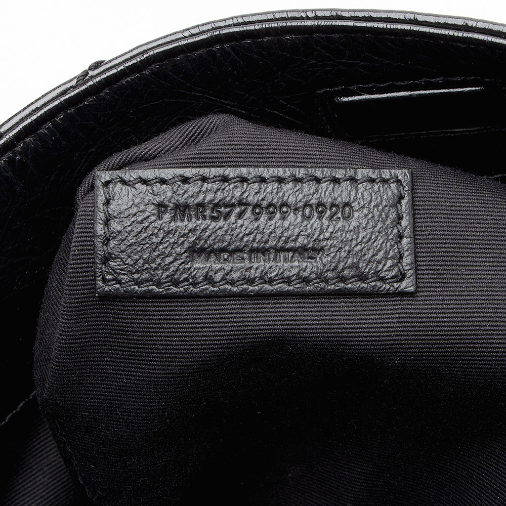Saint Laurent Crinkled Calfskin Niki Medium Shopping Tote (SHF-19547)