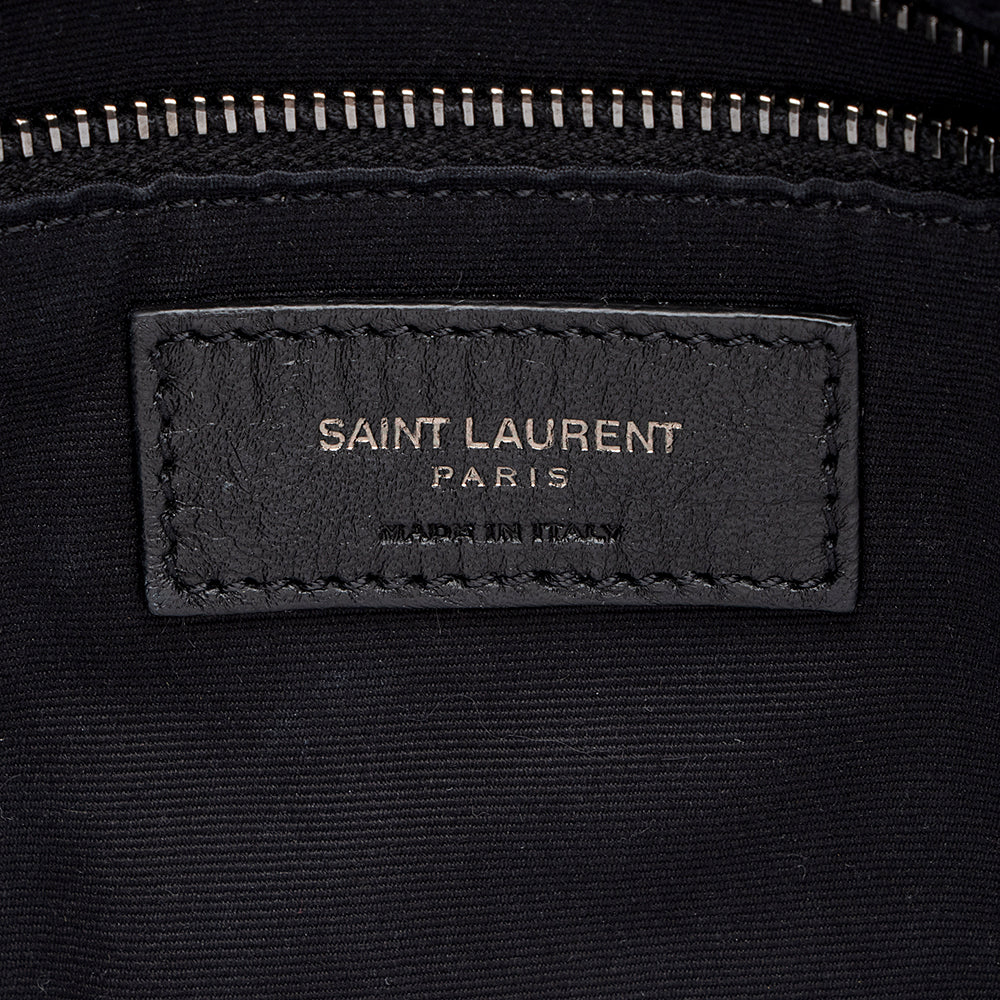 Saint Laurent Crinkled Calfskin Niki Medium Shopping Tote (SHF-19547)