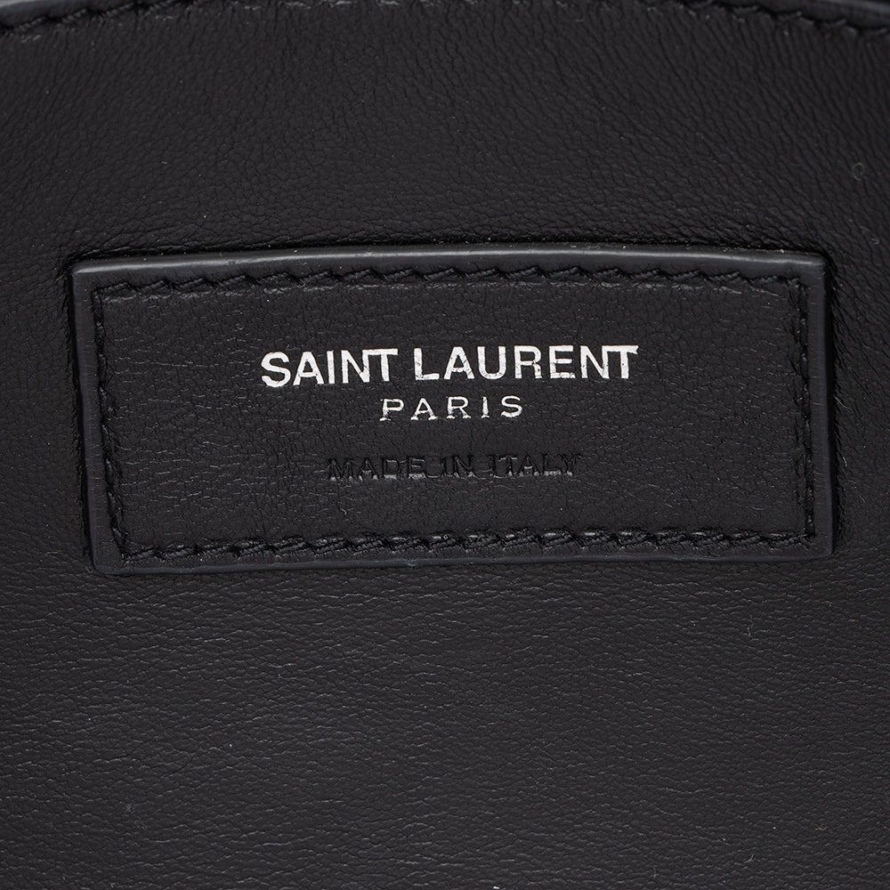 Saint Laurent Croc Embossed Calfskin West Hollywood Flap Bag (SHF-19064)