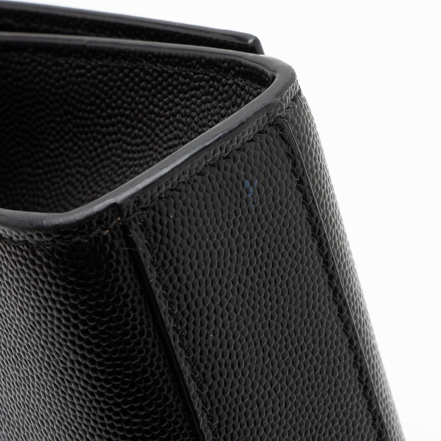 Saint Laurent Grain de Poudre Monogram Kate Medium Shoulder Bag