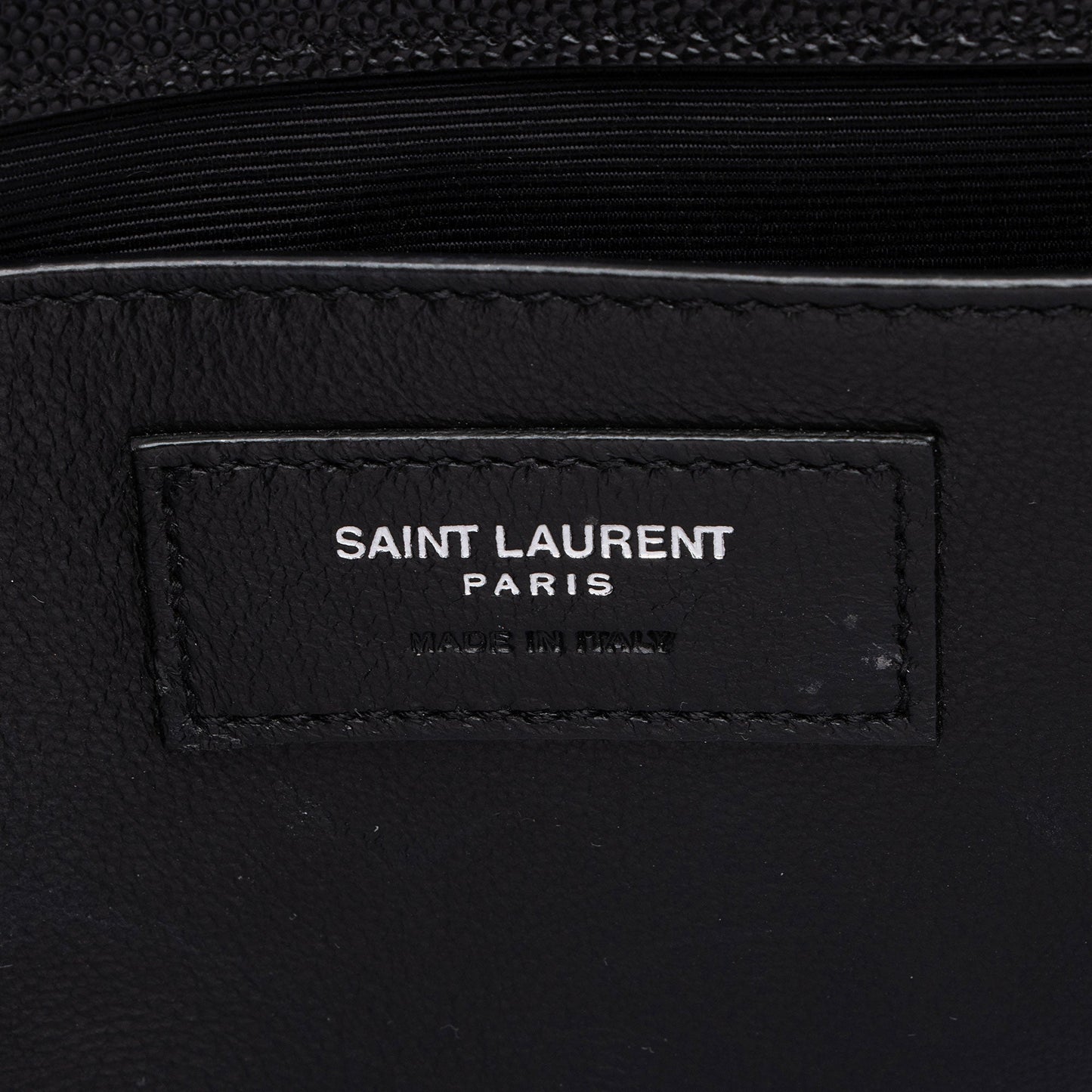 Saint Laurent Grain de Poudre Monogram Kate Medium Shoulder Bag