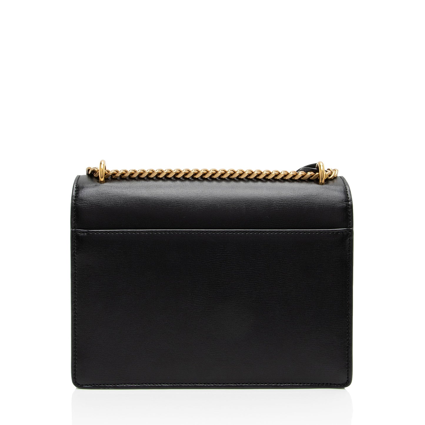 Saint Laurent Grained Calfskin Monogram Sunset Medium Shoulder Bag (SHF-8Ji2ue)