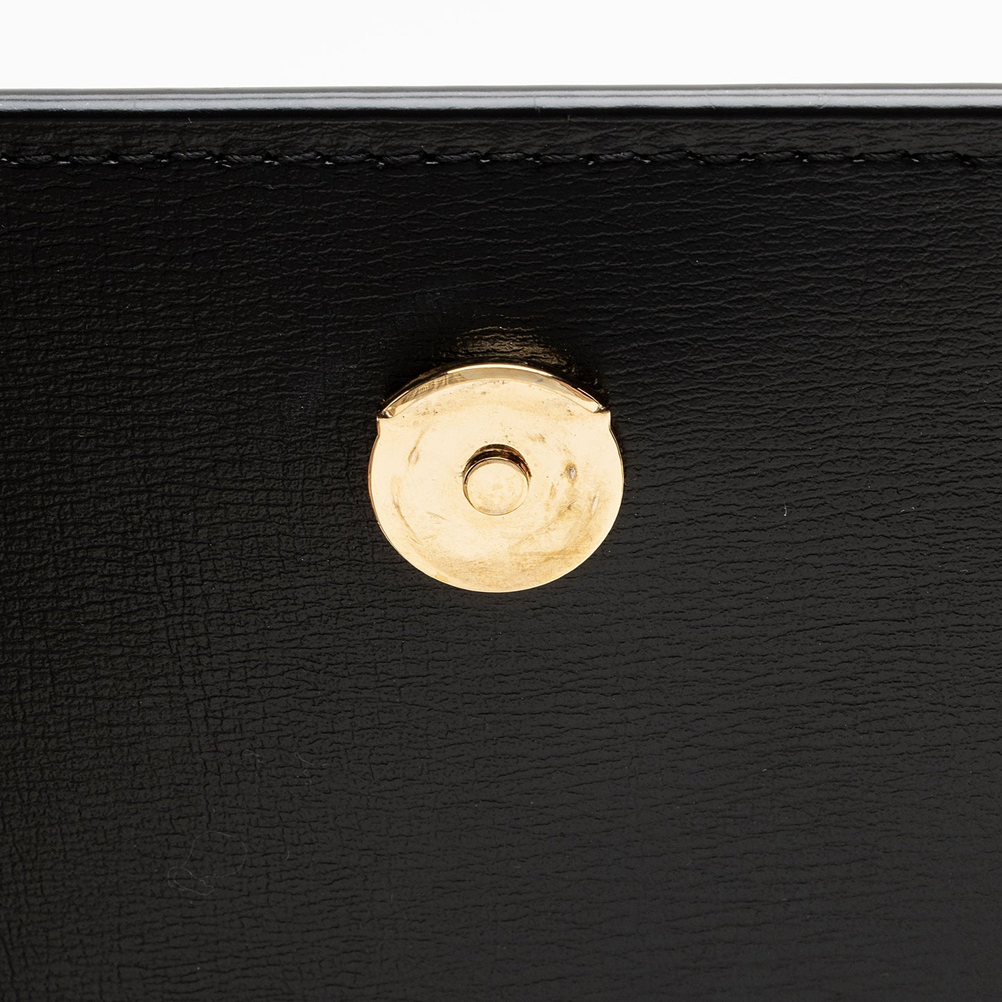 Saint Laurent Grained Calfskin Monogram Sunset Medium Shoulder Bag (SHF-8Ji2ue)