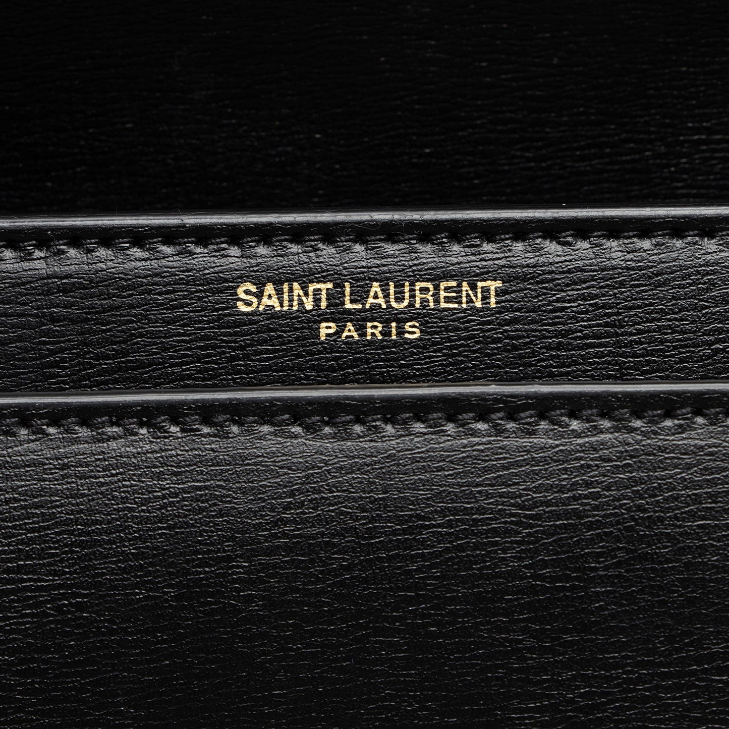 Saint Laurent Grained Calfskin Monogram Sunset Medium Shoulder Bag (SHF-8Ji2ue)