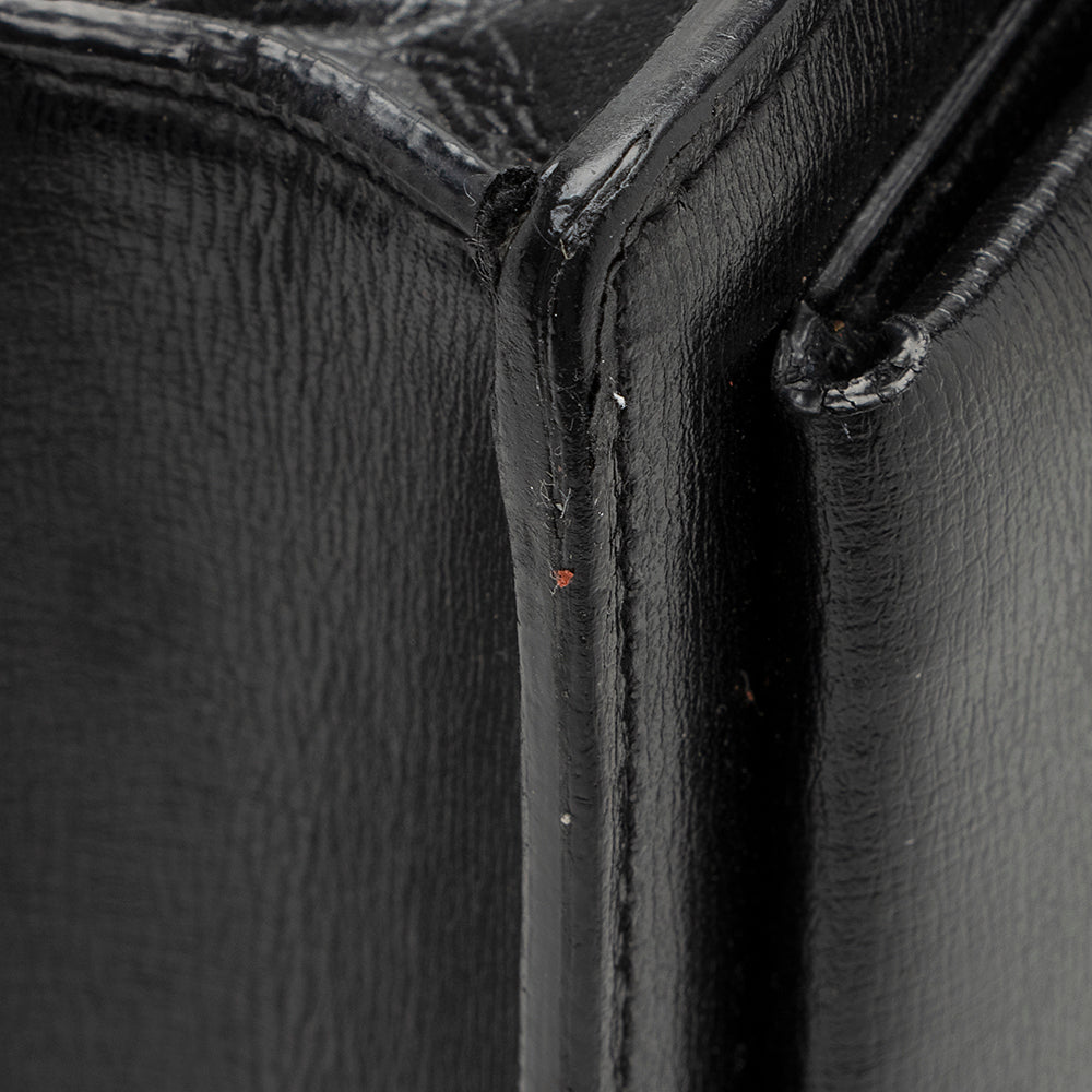 Saint Laurent Grained Calfskin Sunset Medium Shoulder Bag (SHF-21985)