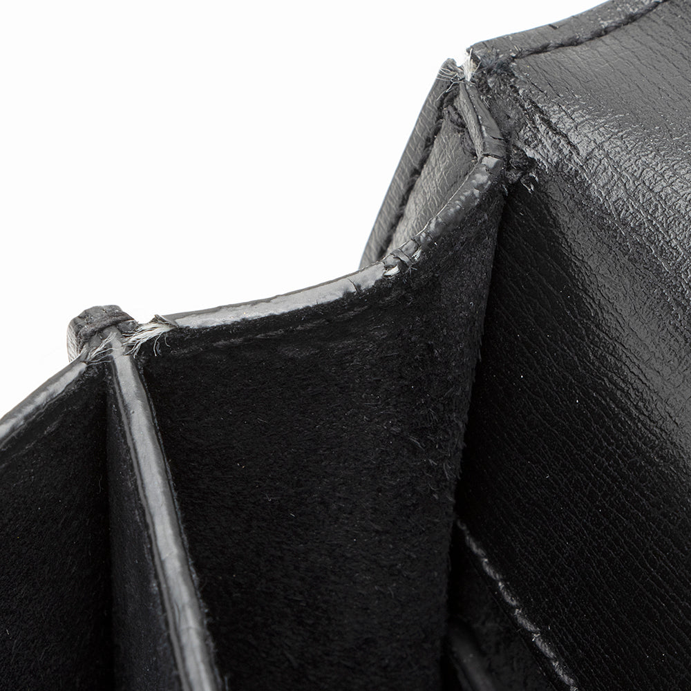 Saint Laurent Grained Calfskin Sunset Medium Shoulder Bag (SHF-21985)