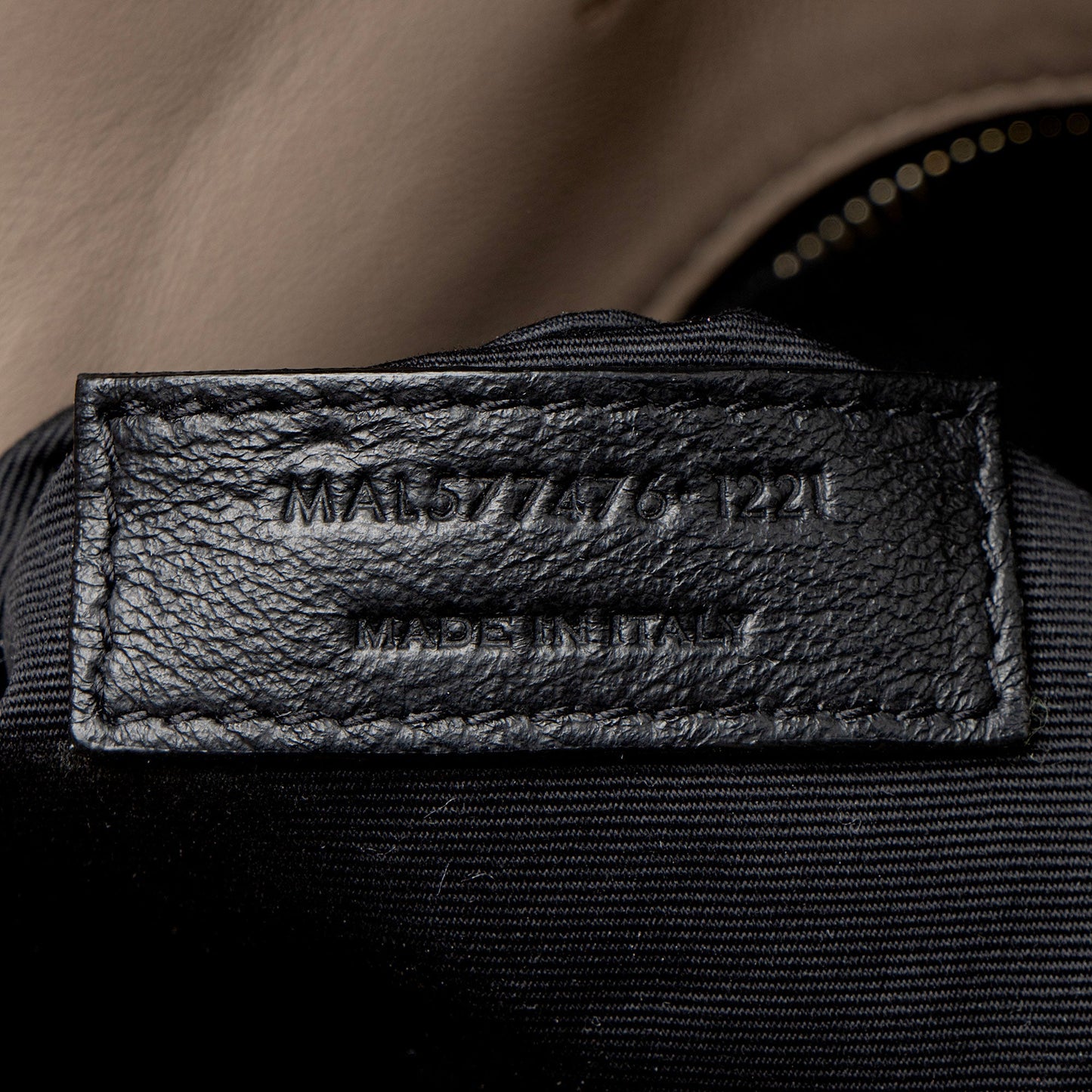 Saint Laurent Lambskin Monogram Puffer LouLou Small Shoulder Bag