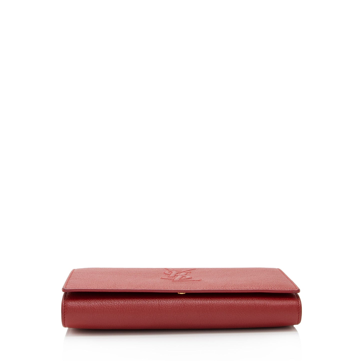 Saint Laurent Leather Belle de Jour Chain Wallet