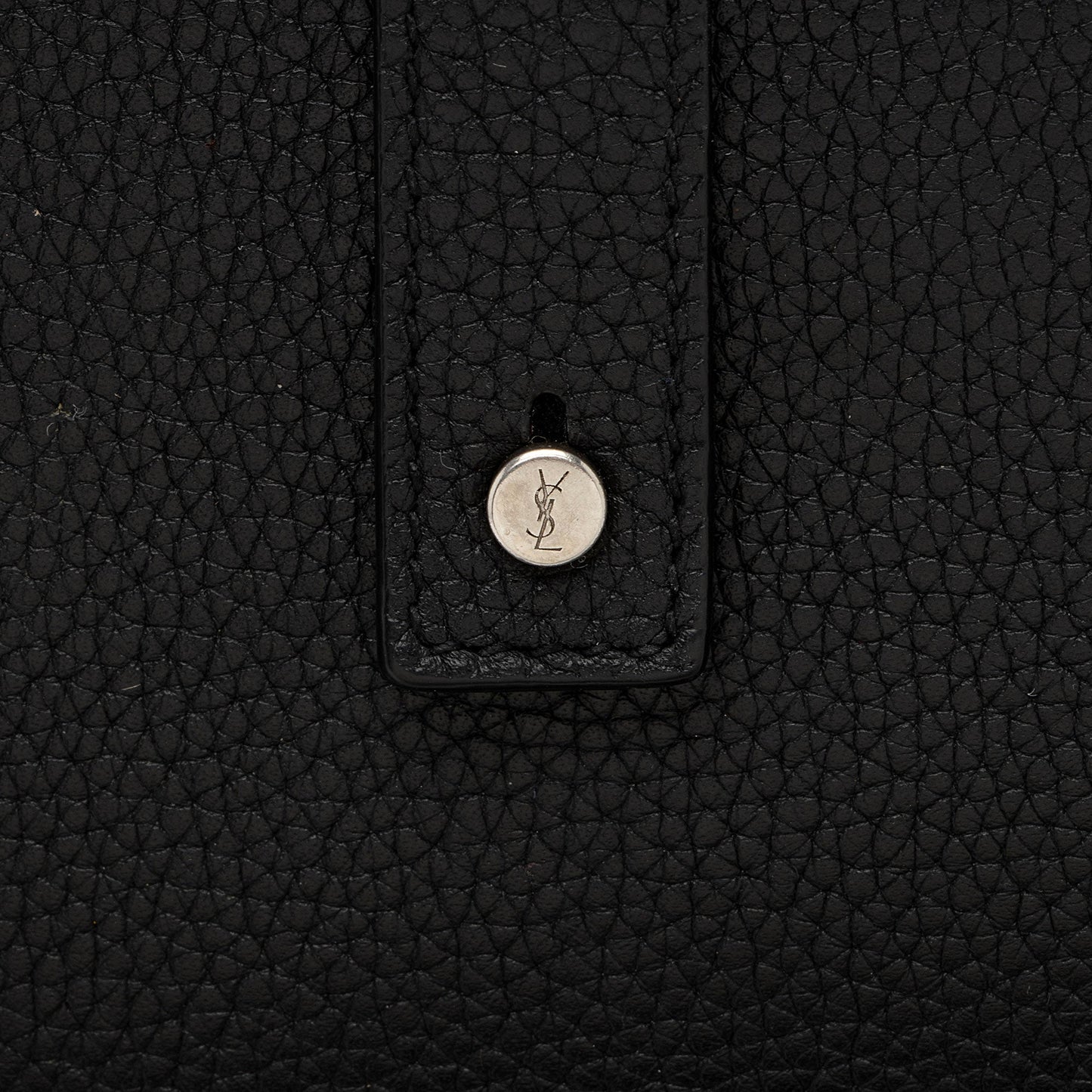 Saint Laurent Leather Zip Pouch