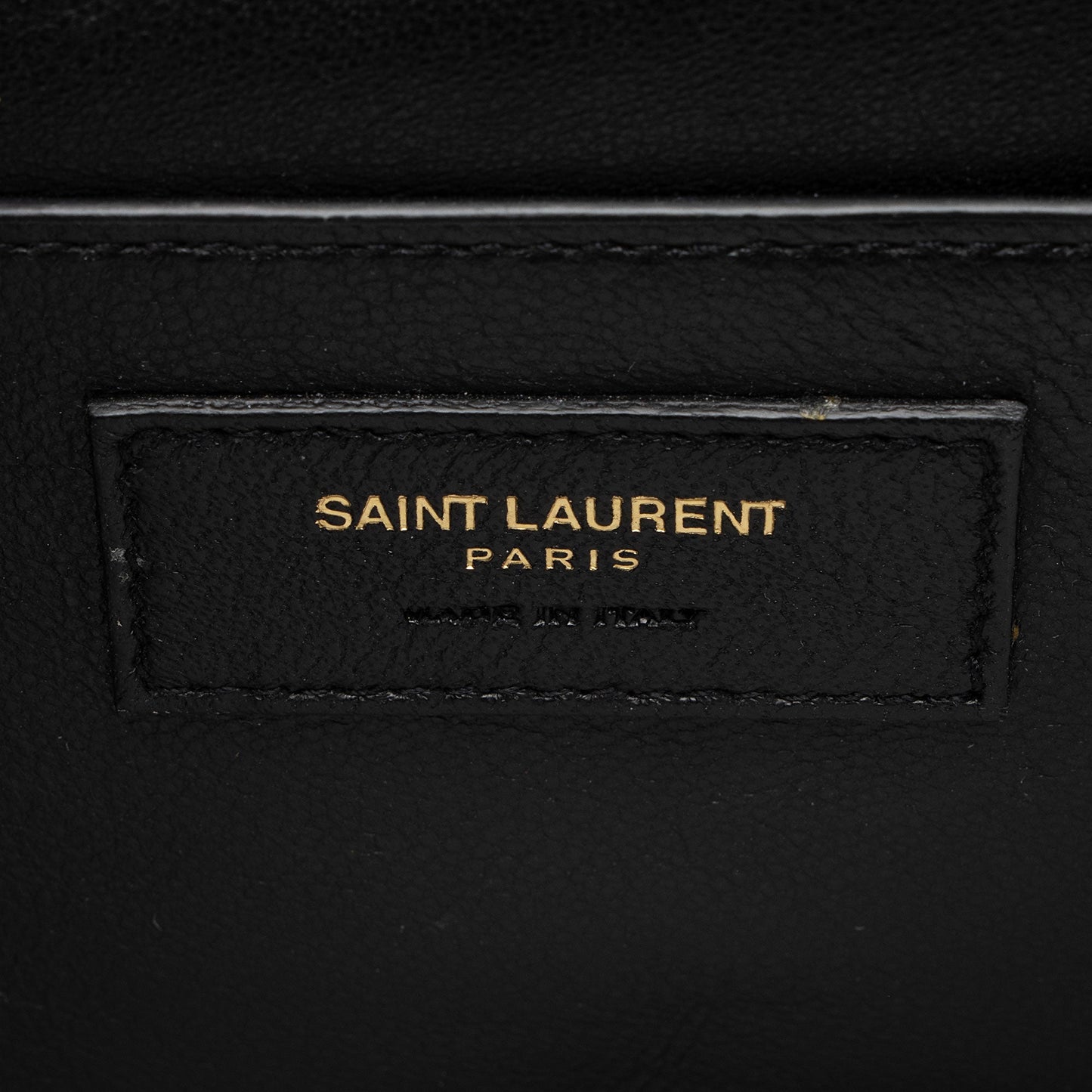 Saint Laurent Matalasse Calfskin Monogram Vicky Medium Shoulder Bag
