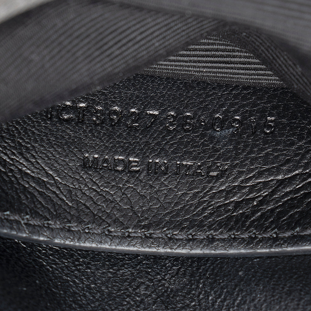 Saint Laurent Matelasse Calfskin Monogram College Large Shoulder Bag (SHF-19382)