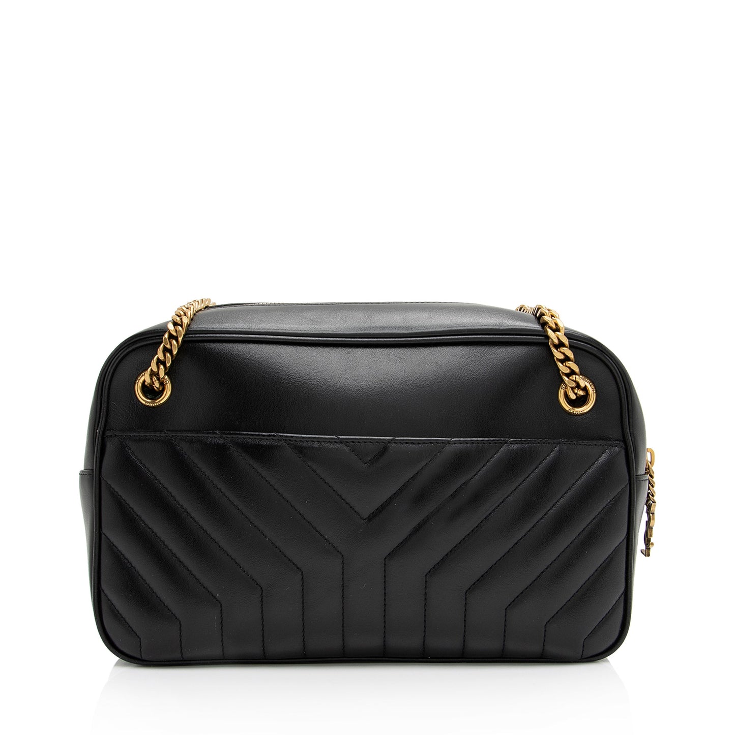 Saint Laurent Matelasse Calfskin Joan Large Camera Bag (SHF-23276)