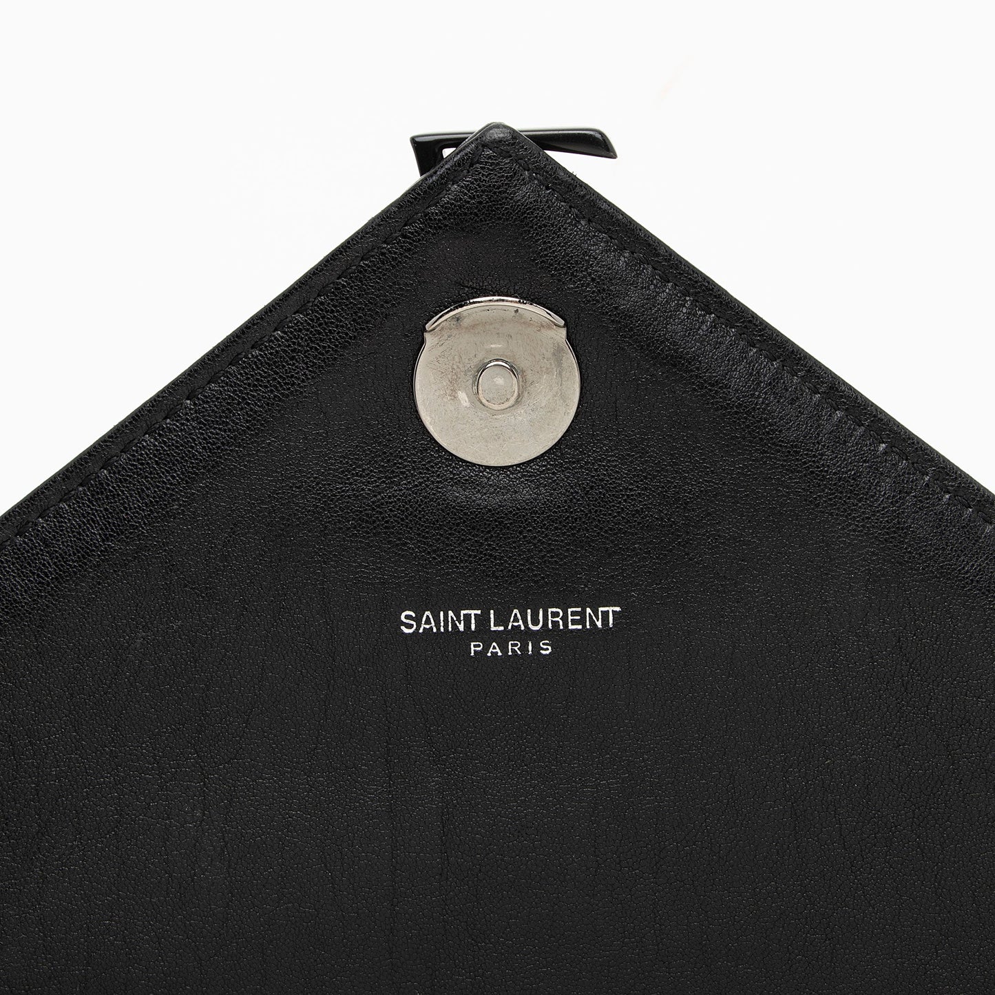 Saint Laurent Matelasse Calfskin Monogram College Large Shoulder Bag (SHF-NTG48D)