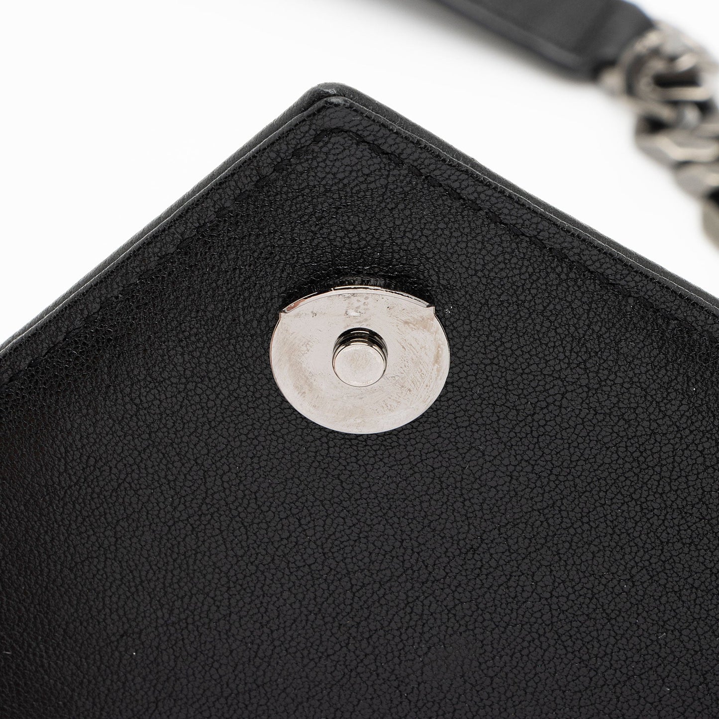 Saint Laurent Matelasse Calfskin Monogram College Medium Shoulder Bag (SHF-MMt0qg)