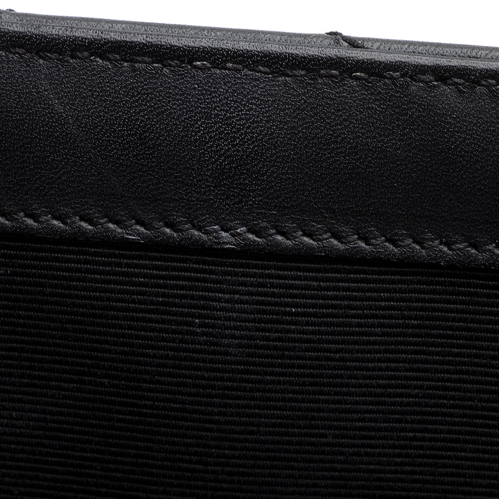 Saint Laurent Matelasse Calfskin Monogram Large Envelope Bag (SHF-19628)