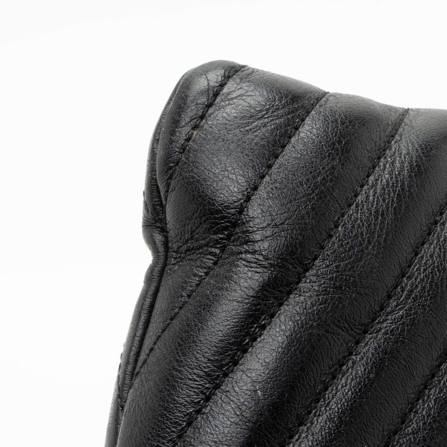 Saint Laurent Matelasse Calfskin Monogram Large Wristlet