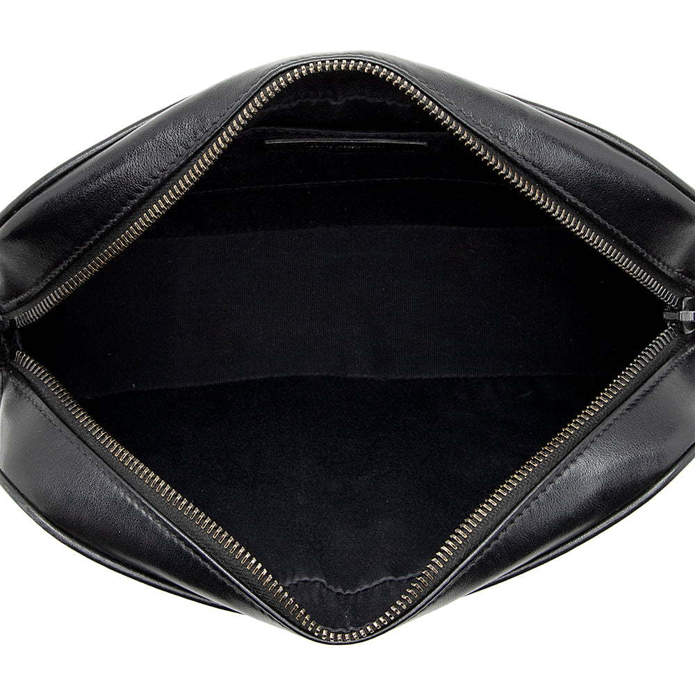 Saint Laurent Matelasse Calfskin Monogram Lou Camera Bag (SHF-dP4ylK)