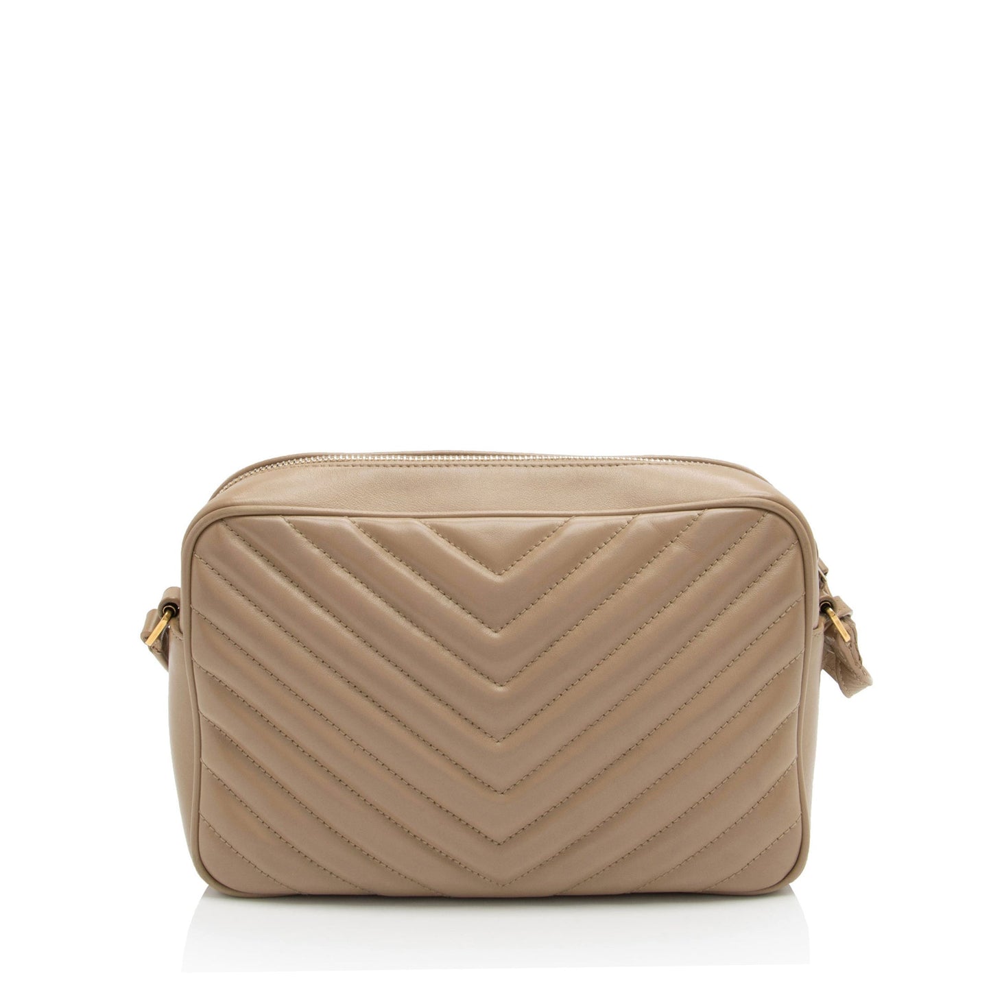 Saint Laurent Matelasse Calfskin Monogram Lou Camera Bag (SHF-5REUgE)
