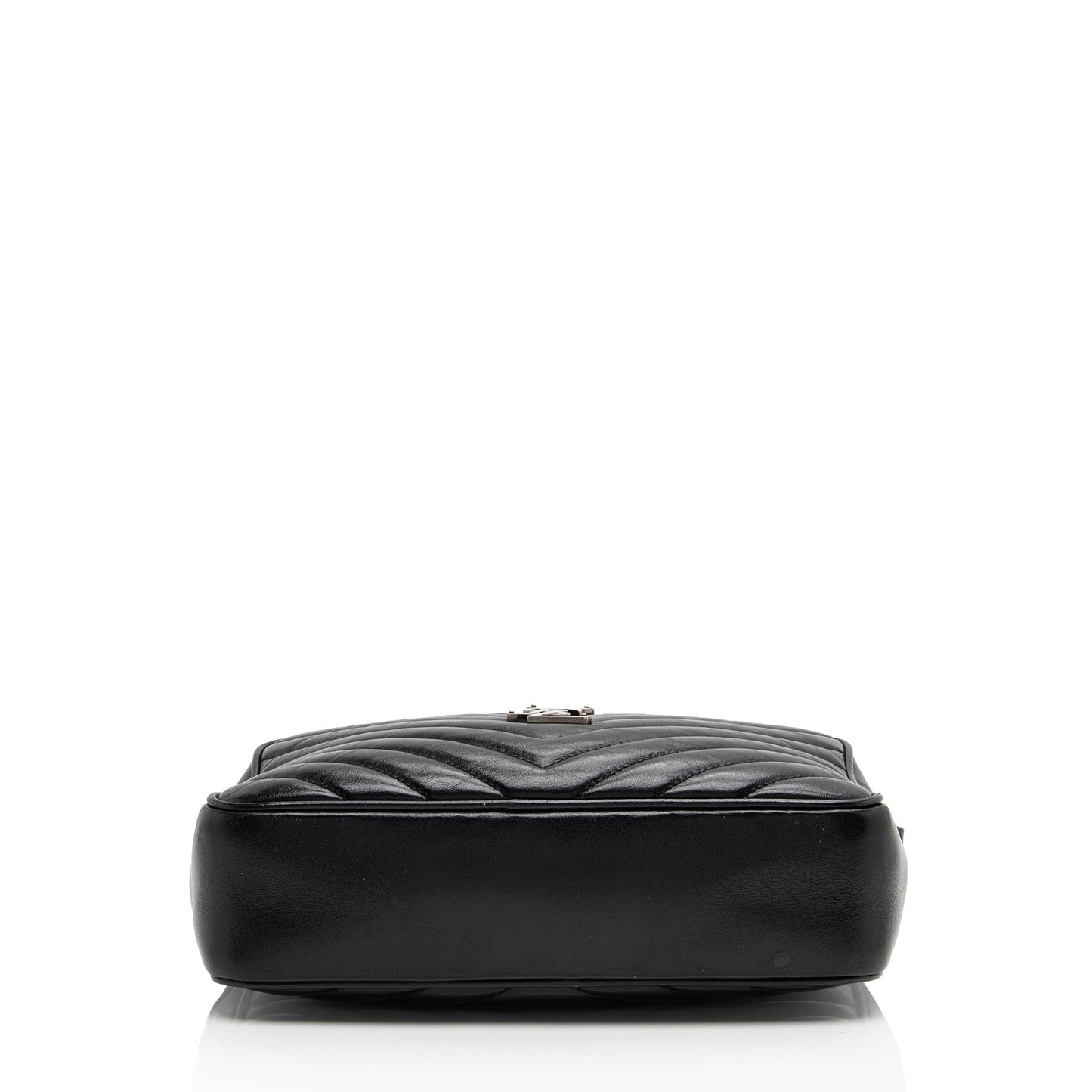 Saint Laurent Matelasse Calfskin Monogram Lou Camera Bag (SHF-ZcEqKL)