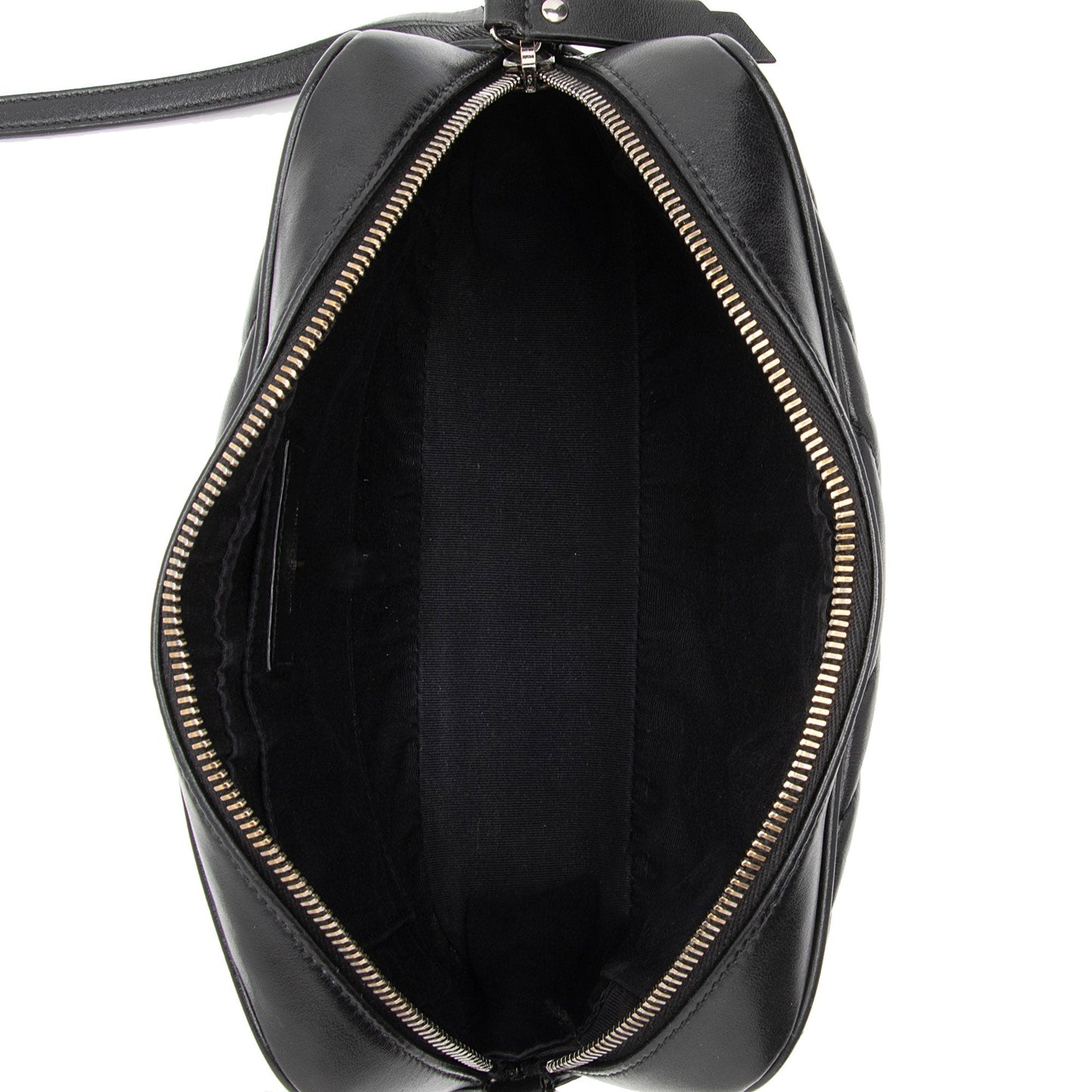 Saint Laurent Matelasse Calfskin Monogram Lou Camera Bag (SHF-ZcEqKL)