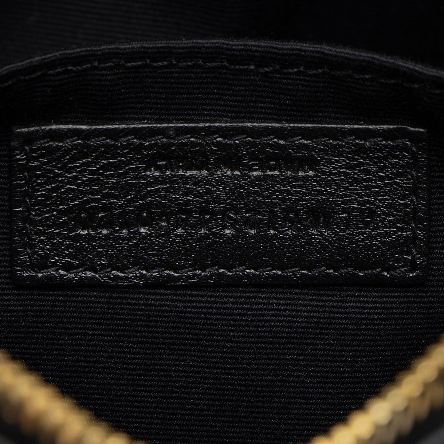 Saint Laurent Matelasse Calfskin Monogram Lou Camera Bag