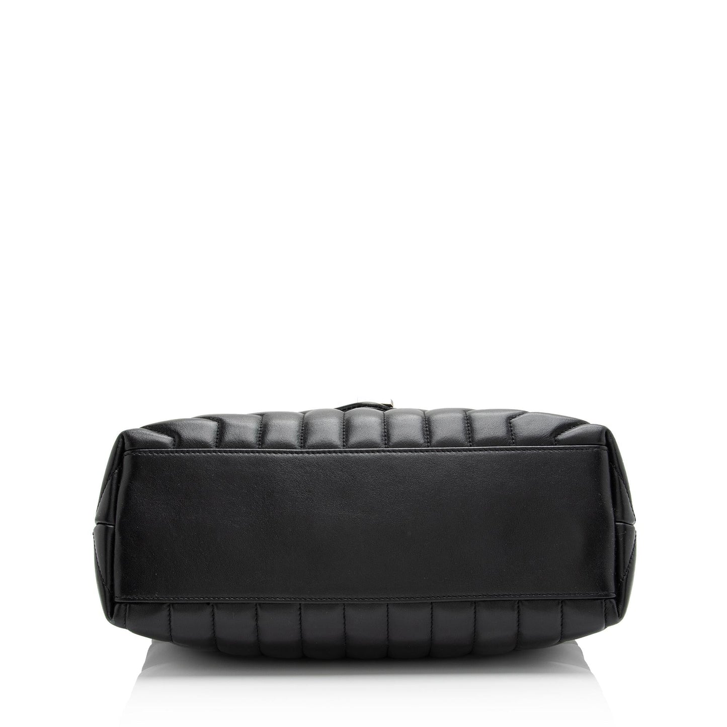 Saint Laurent Matelasse Calfskin Monogram LouLou Chain Medium Shoulder Bag (SHF-23572)