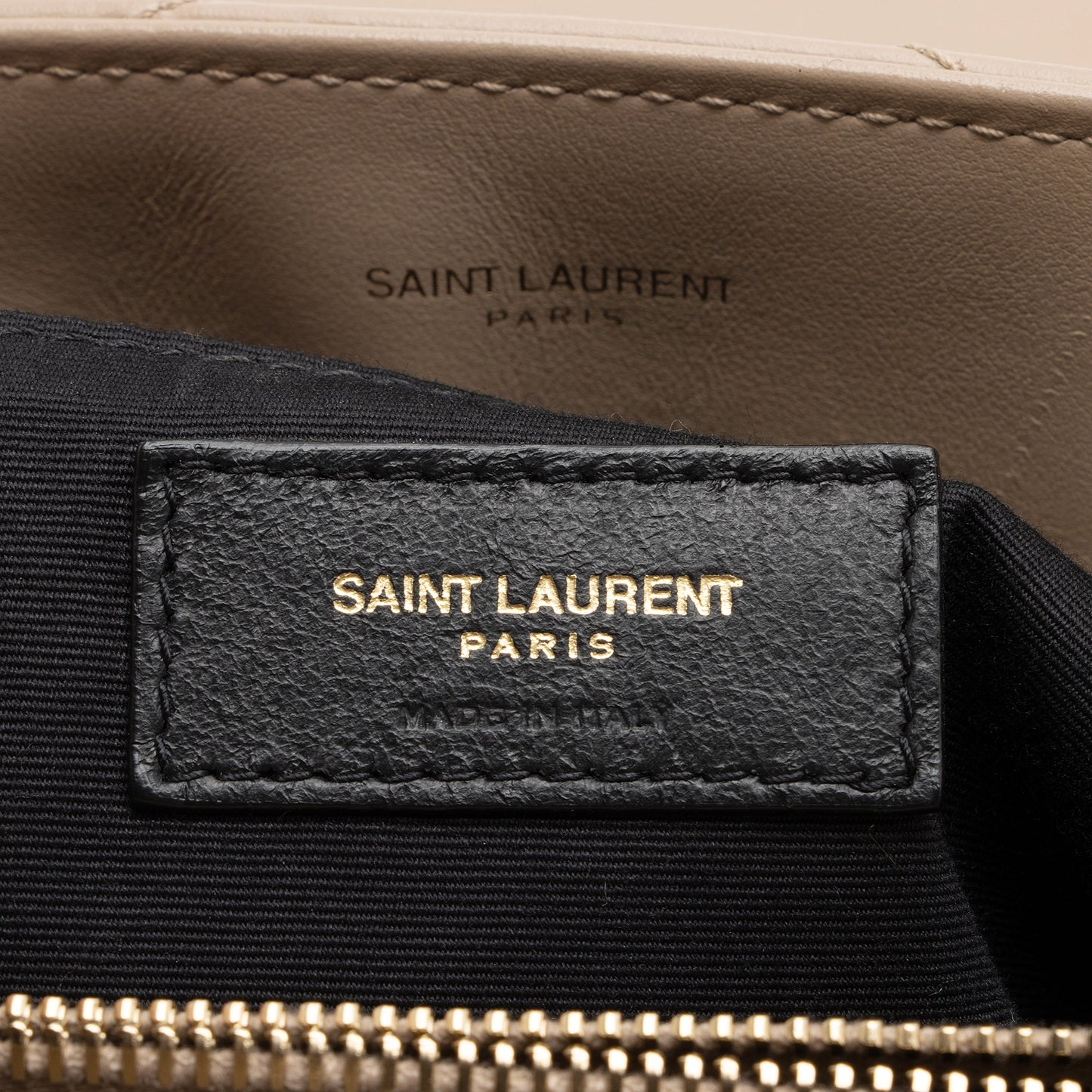 Saint Laurent Matelasse Calfskin Monogram LouLou Chain Medium Shoulder Bag (SHF-sdsp1l)