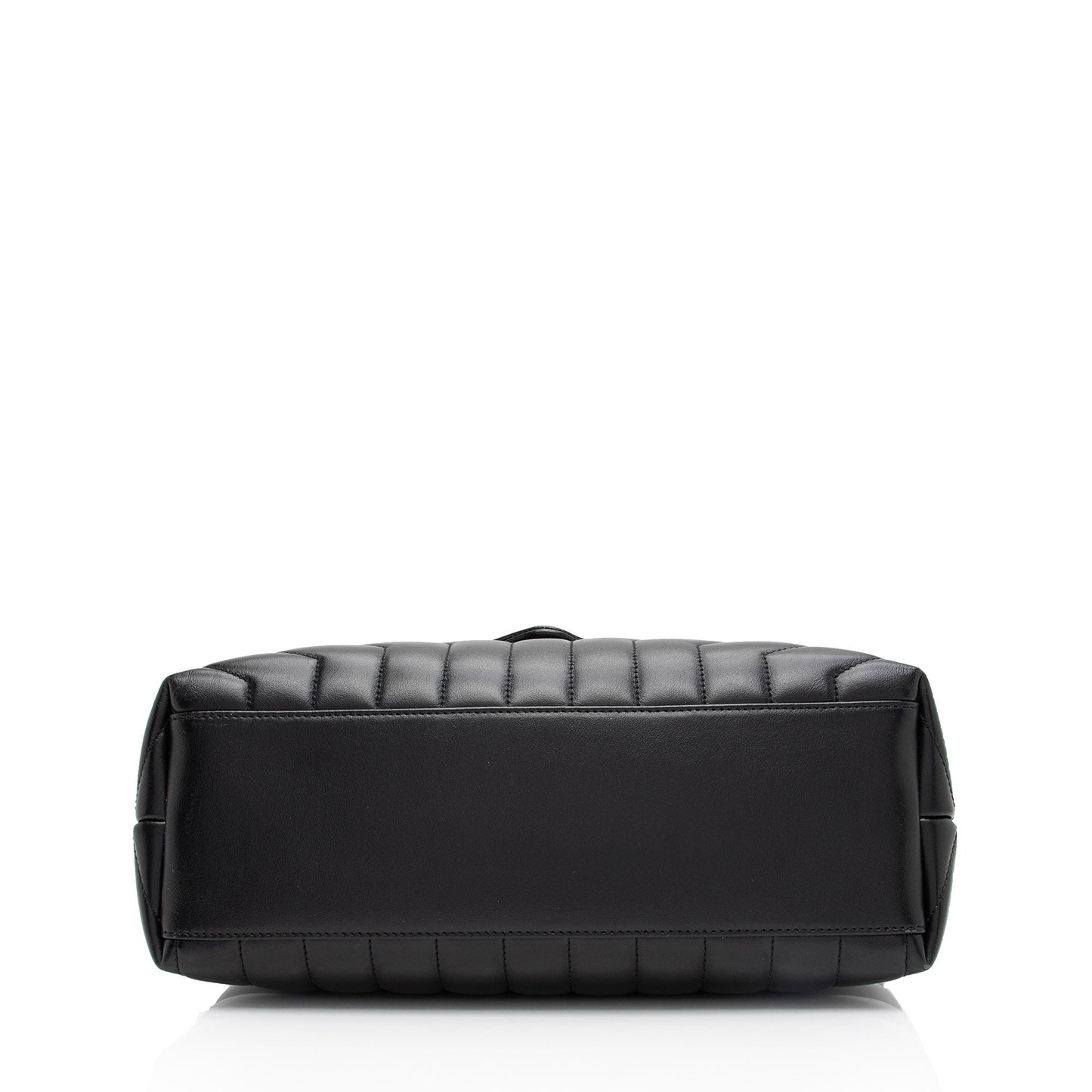 Saint Laurent Matelasse Calfskin Monogram LouLou Chain Medium Shoulder Bag (SHF-sPEp1X)