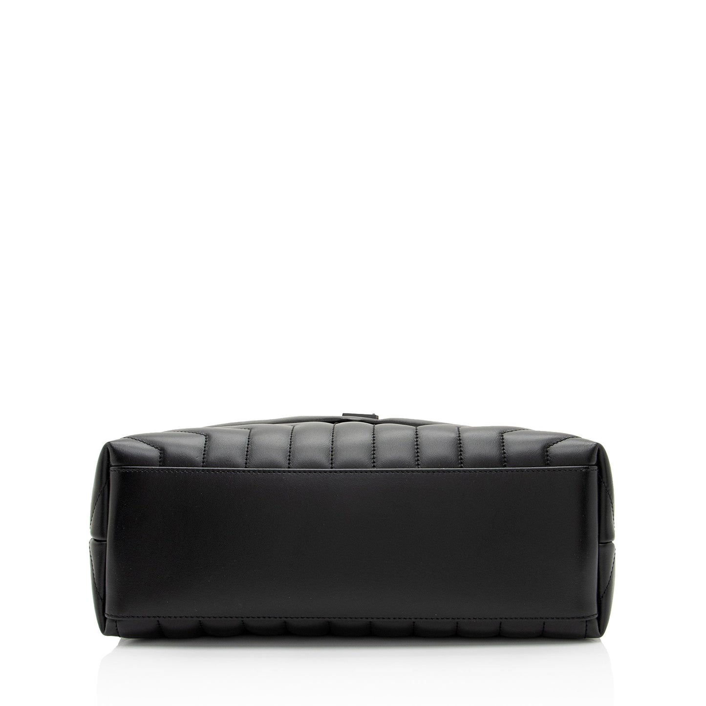 Saint Laurent Matelasse Calfskin Monogram LouLou Chain Medium Shoulder Bag (SHF-lzCev2)