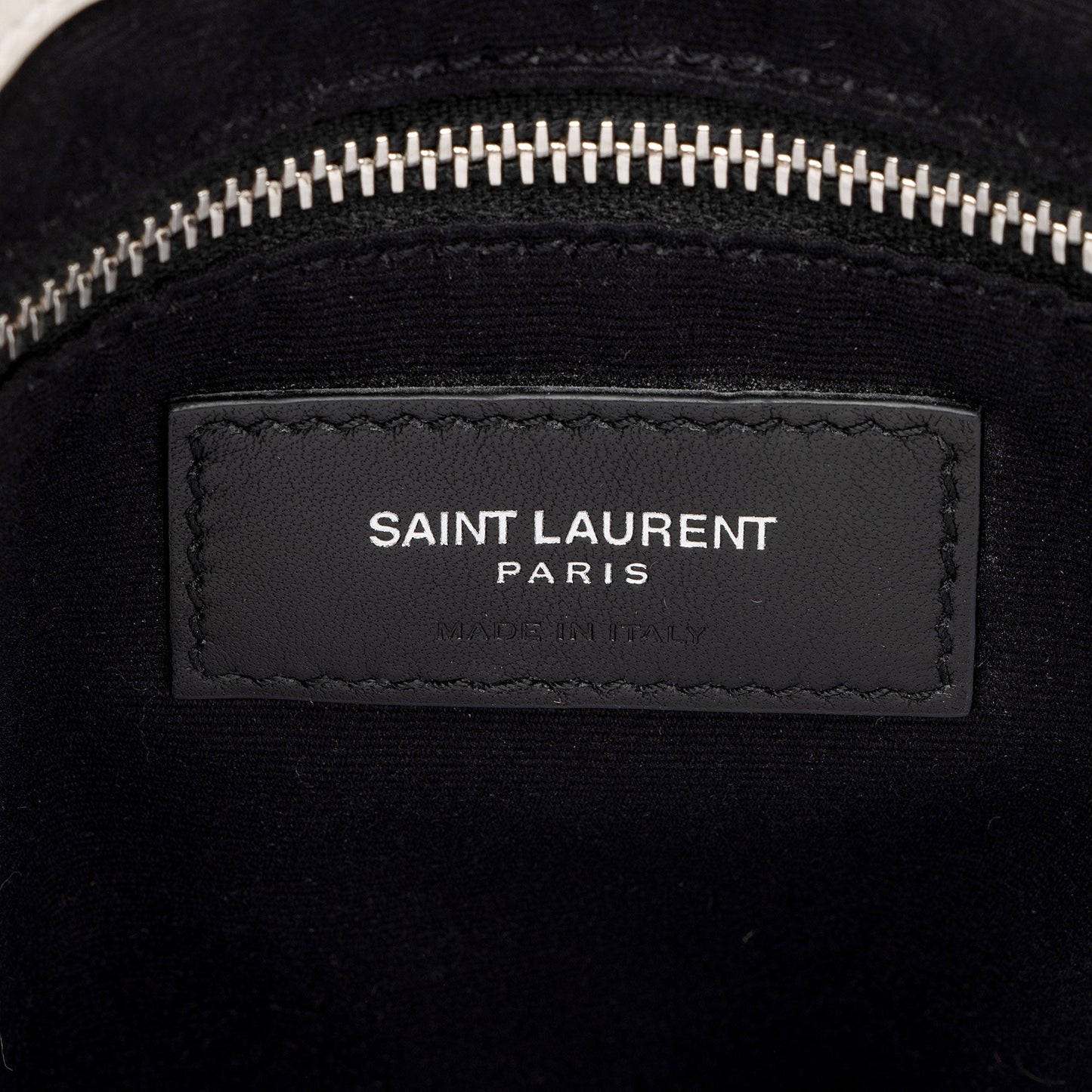 Saint Laurent Matelasse Calfskin Monogram LouLou Chain Medium Shoulder Bag (SHF-p5hSxF)